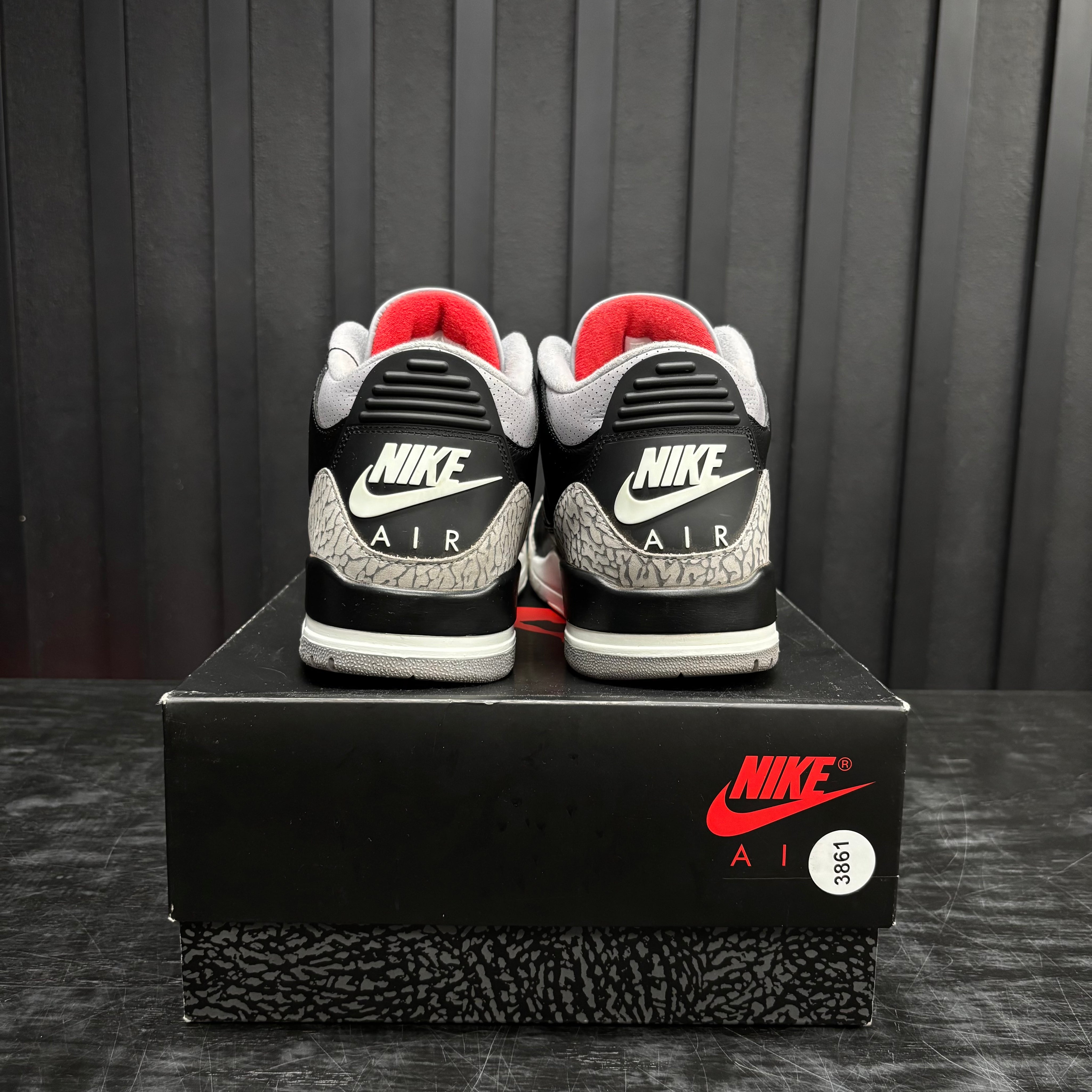 Jordan 3 Retro OG Black Cement (2024) - Used - 3861
