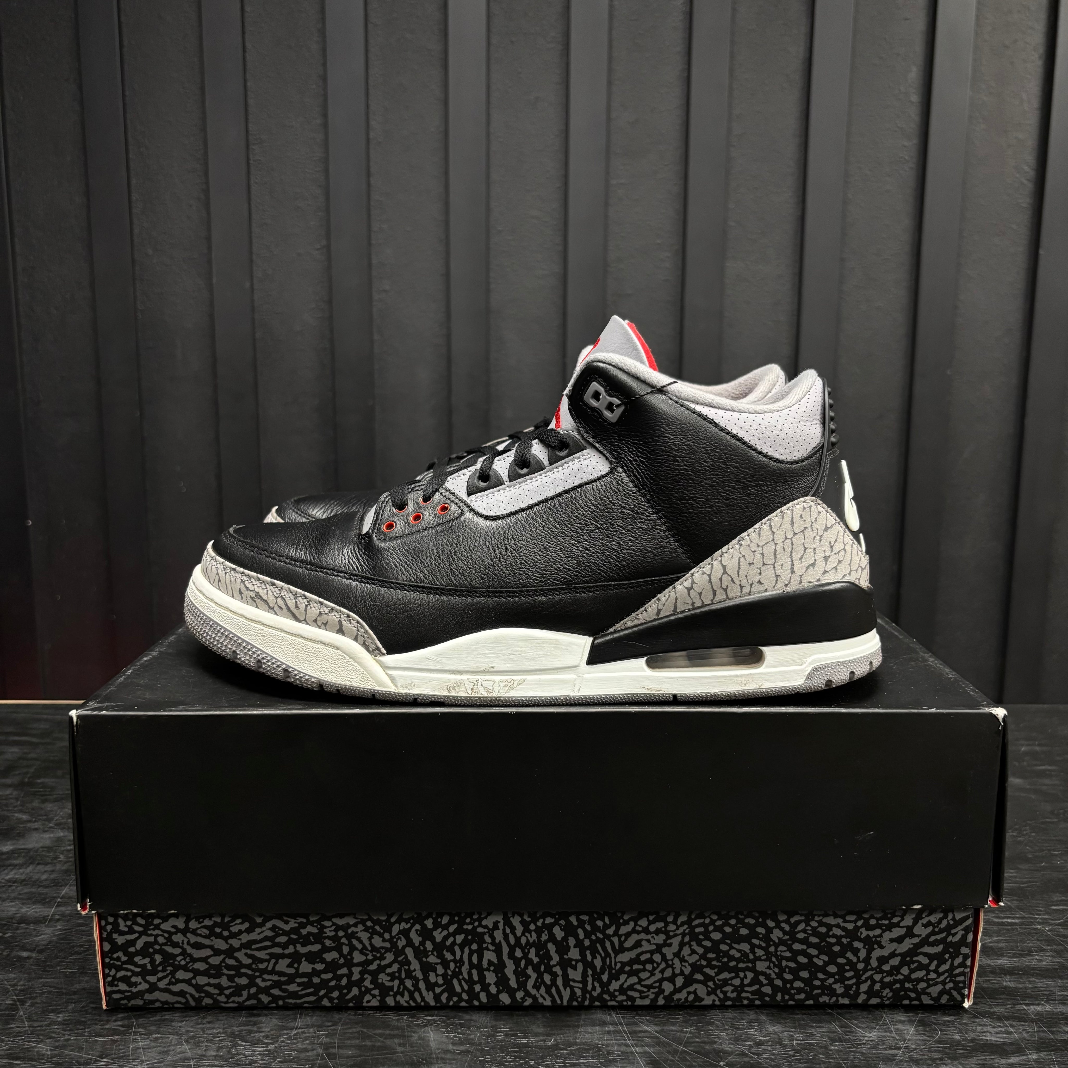 Jordan 3 Retro OG Black Cement (2024) - Used - 3861