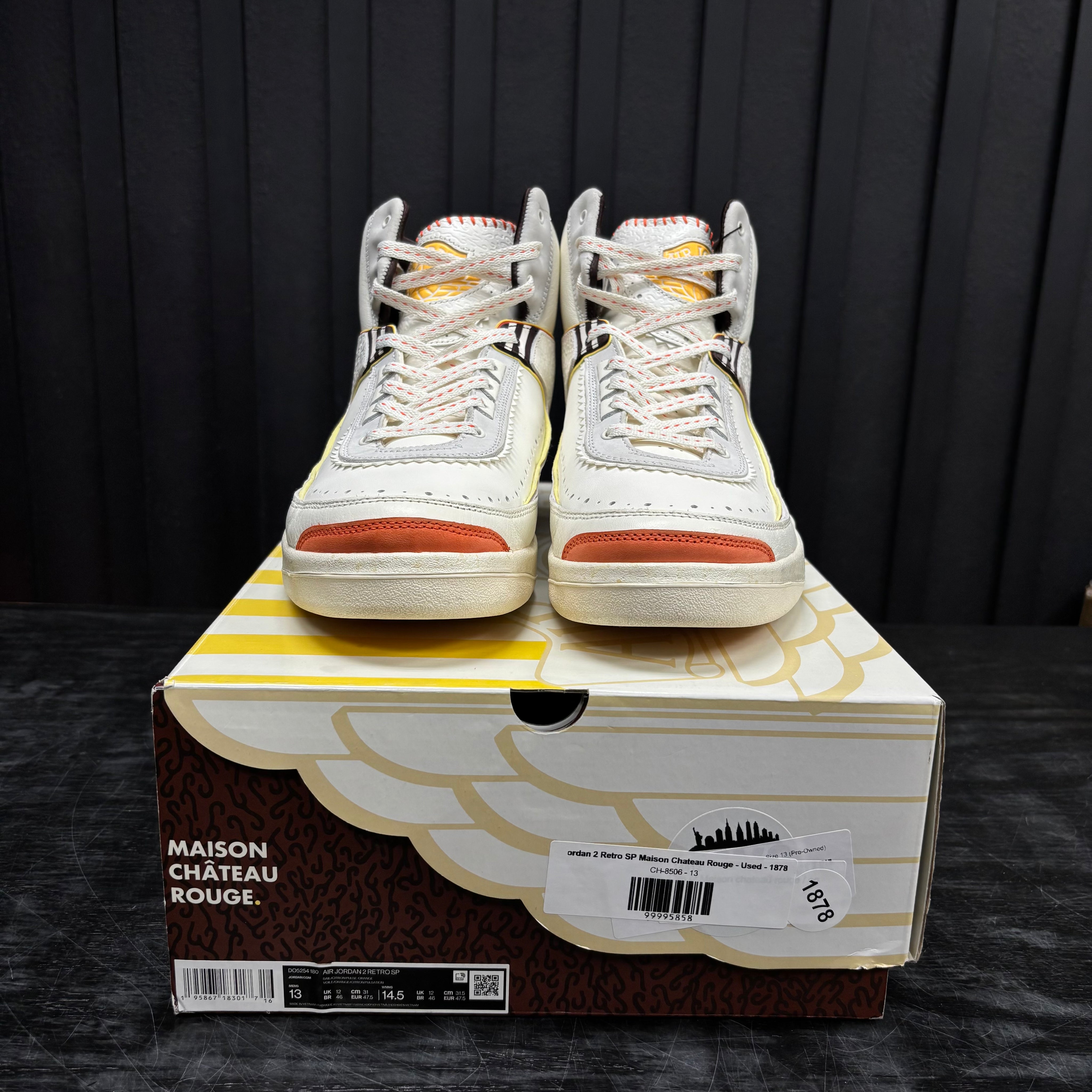 Jordan 2 Retro SP Maison Chateau Rouge - Used - 1878