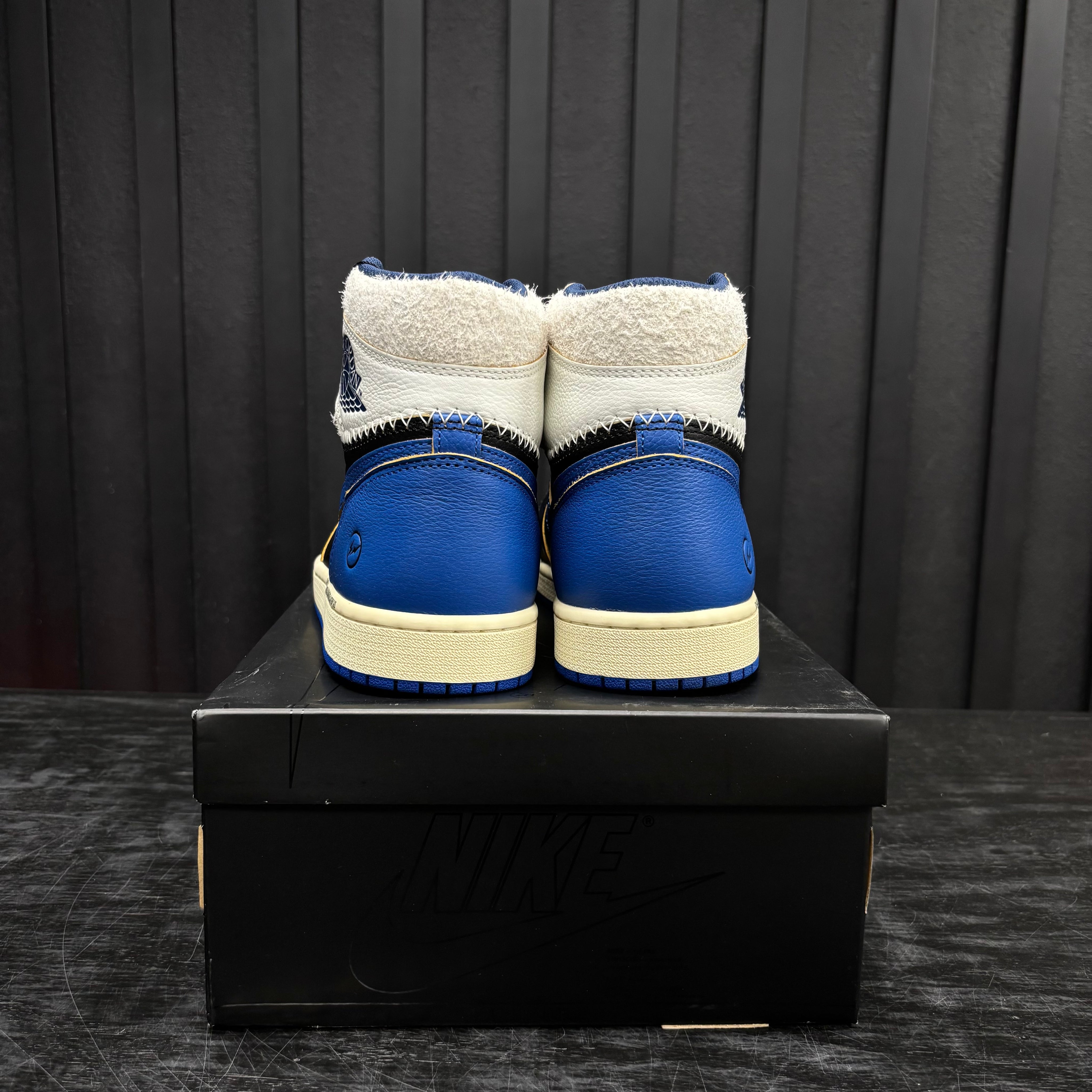 Jordan 1 Retro High OG SP Fragment x Union LA Sport Royal - Used - 1840