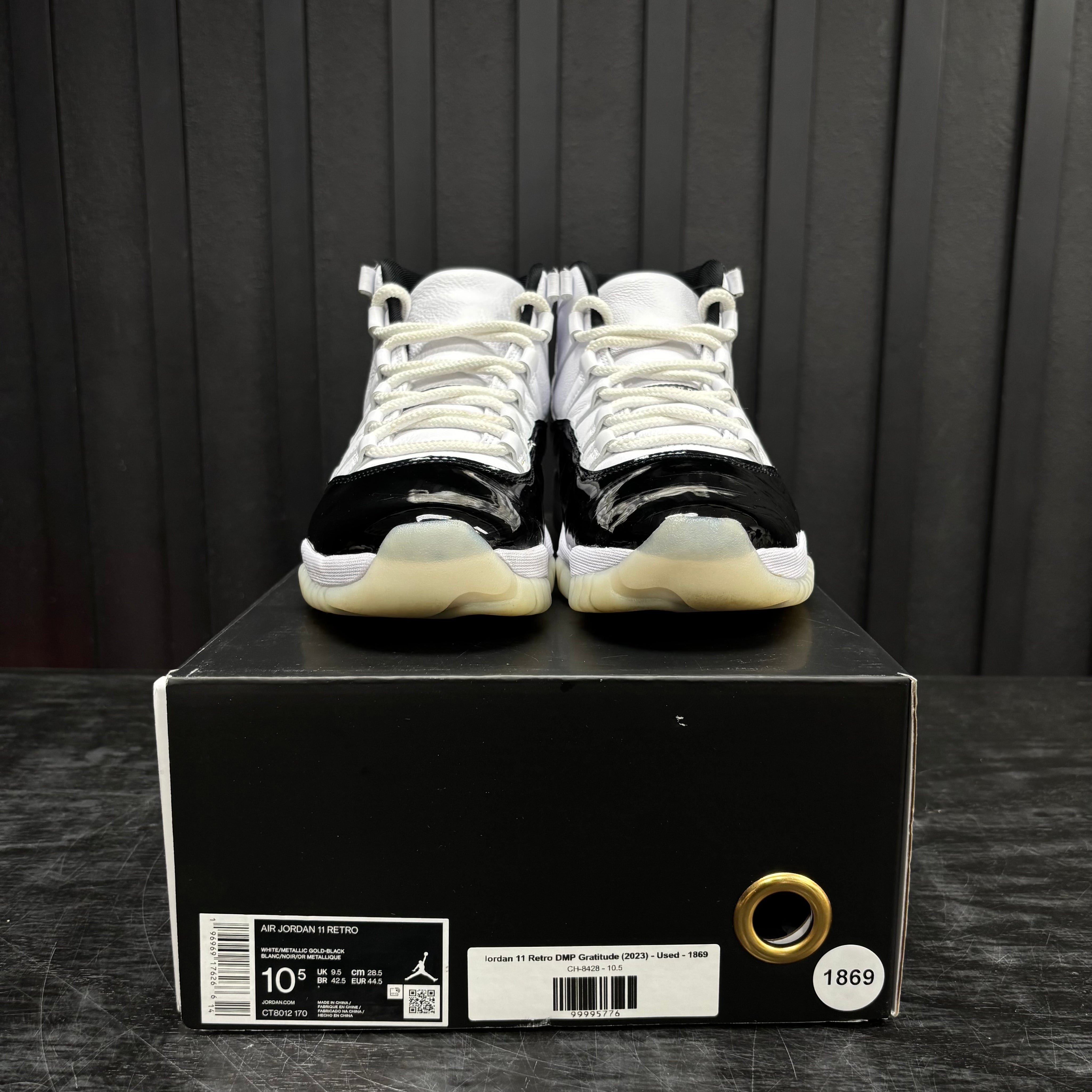 Jordan 11 Retro DMP Gratitude (2023) - Used - 1869