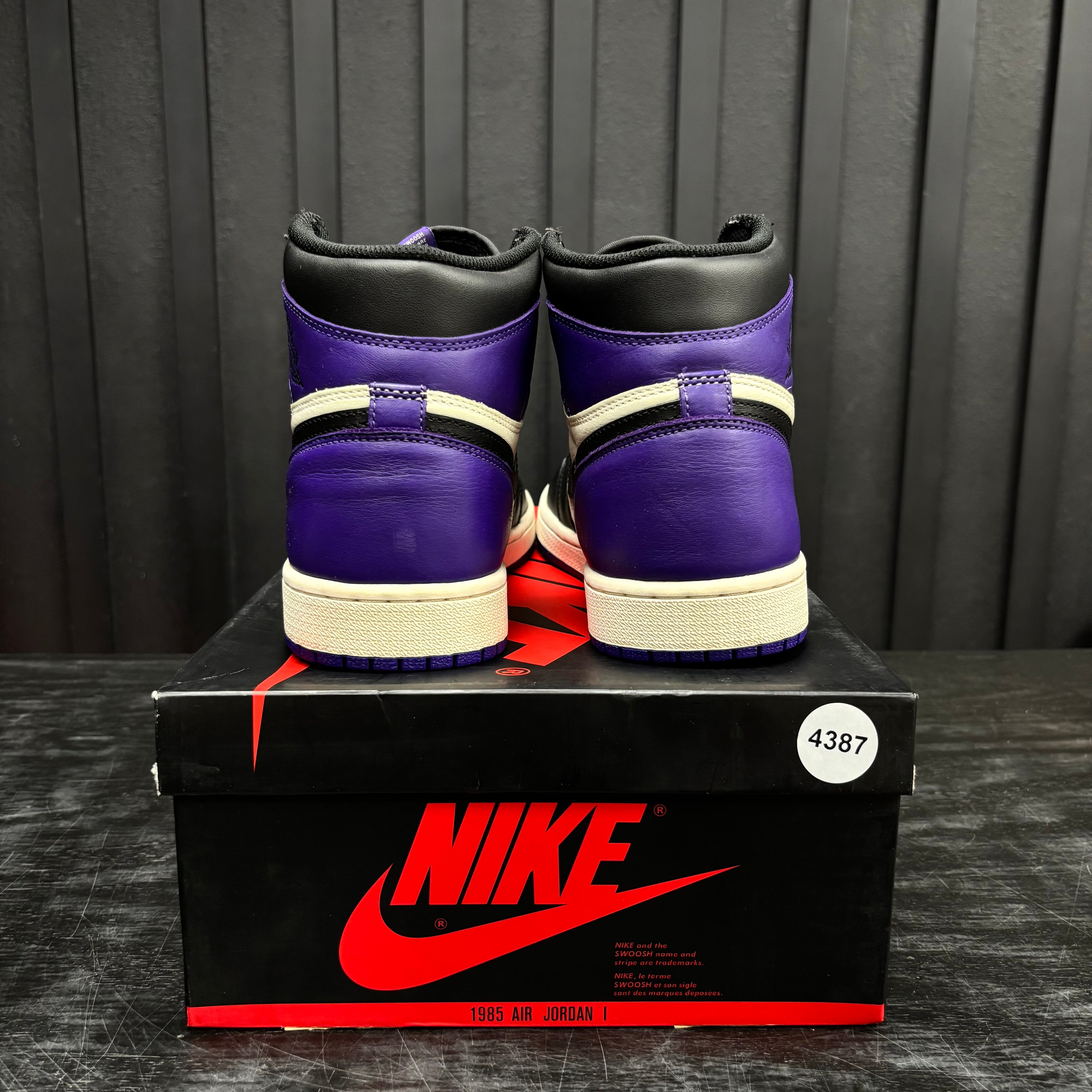 Jordan 1 Retro High Court Purple - Used - 4387