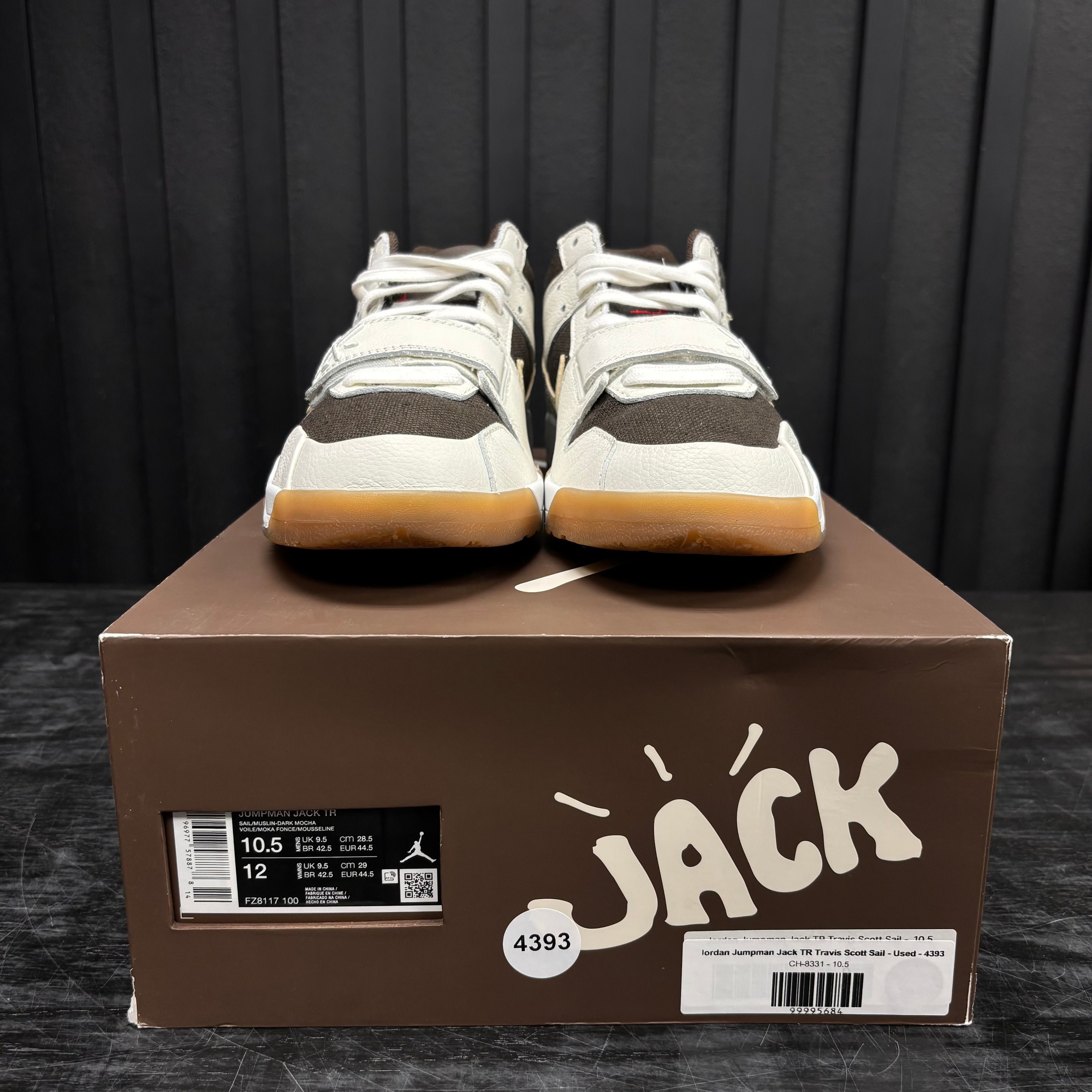 Jordan Jumpman Jack TR Travis Scott Sail - Used - 4393