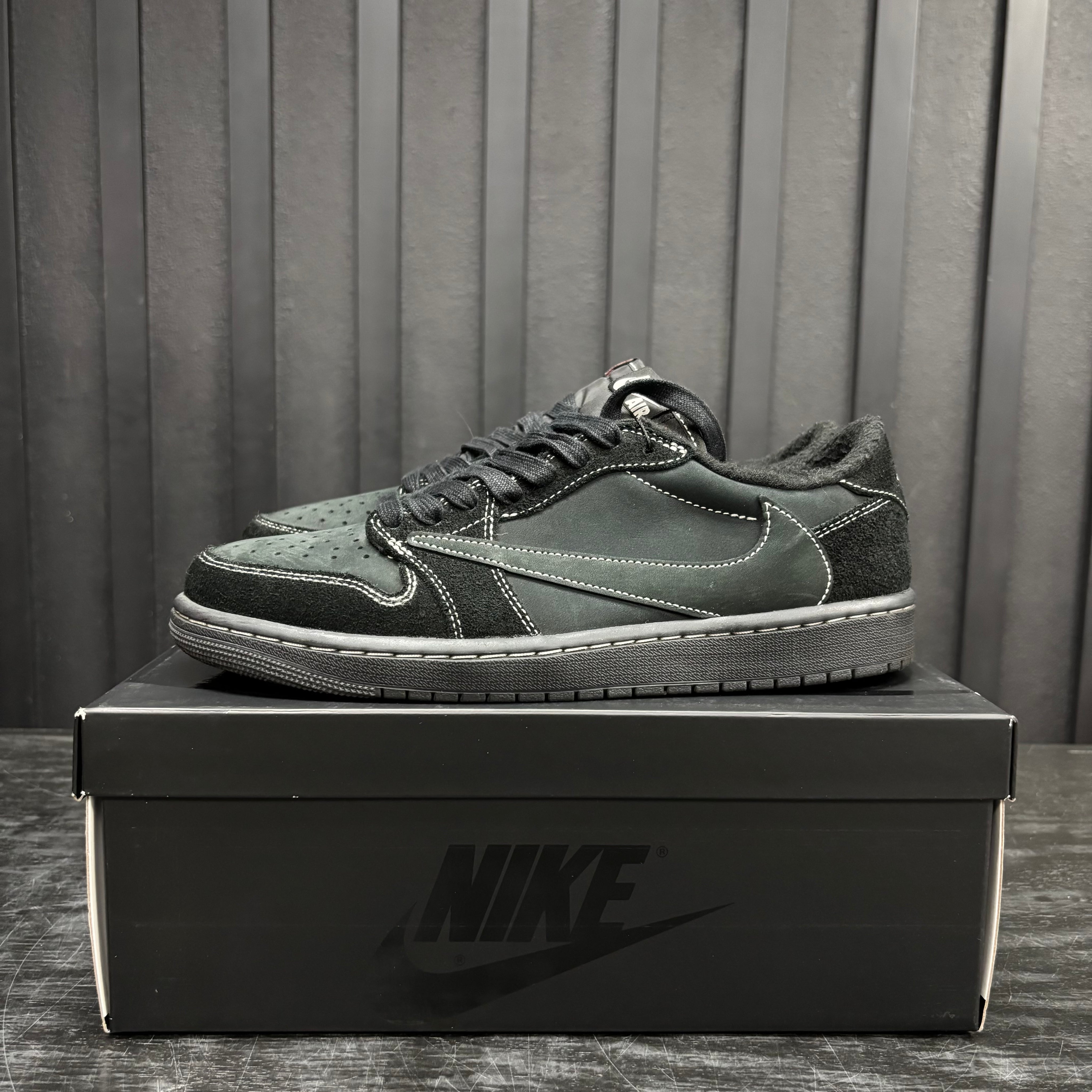 Jordan 1 Retro Low OG SP Travis Scott Black Phantom - Used - 1907