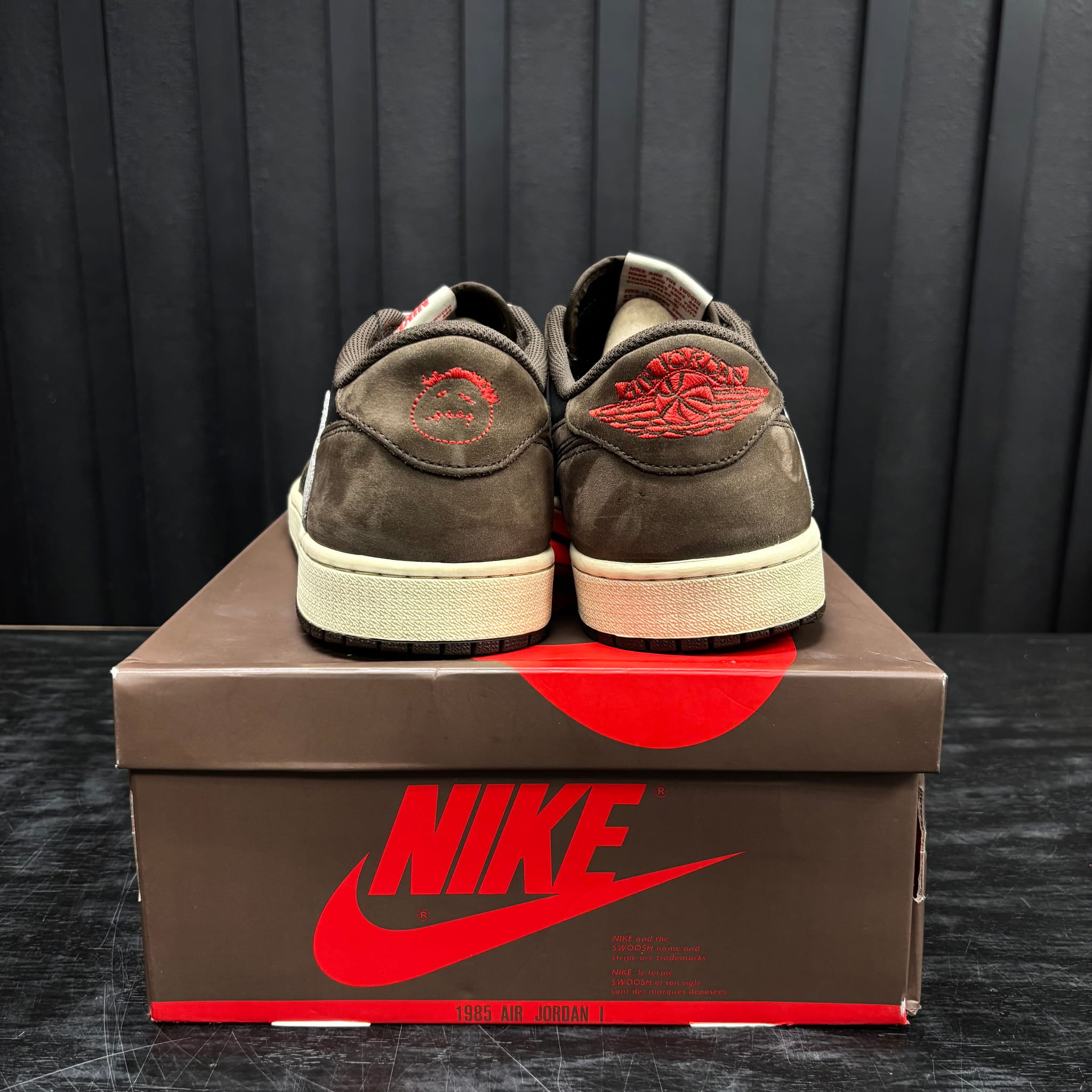 Jordan 1 Retro Low OG SP Travis Scott Mocha, pre-owned size 14 - Common Hype