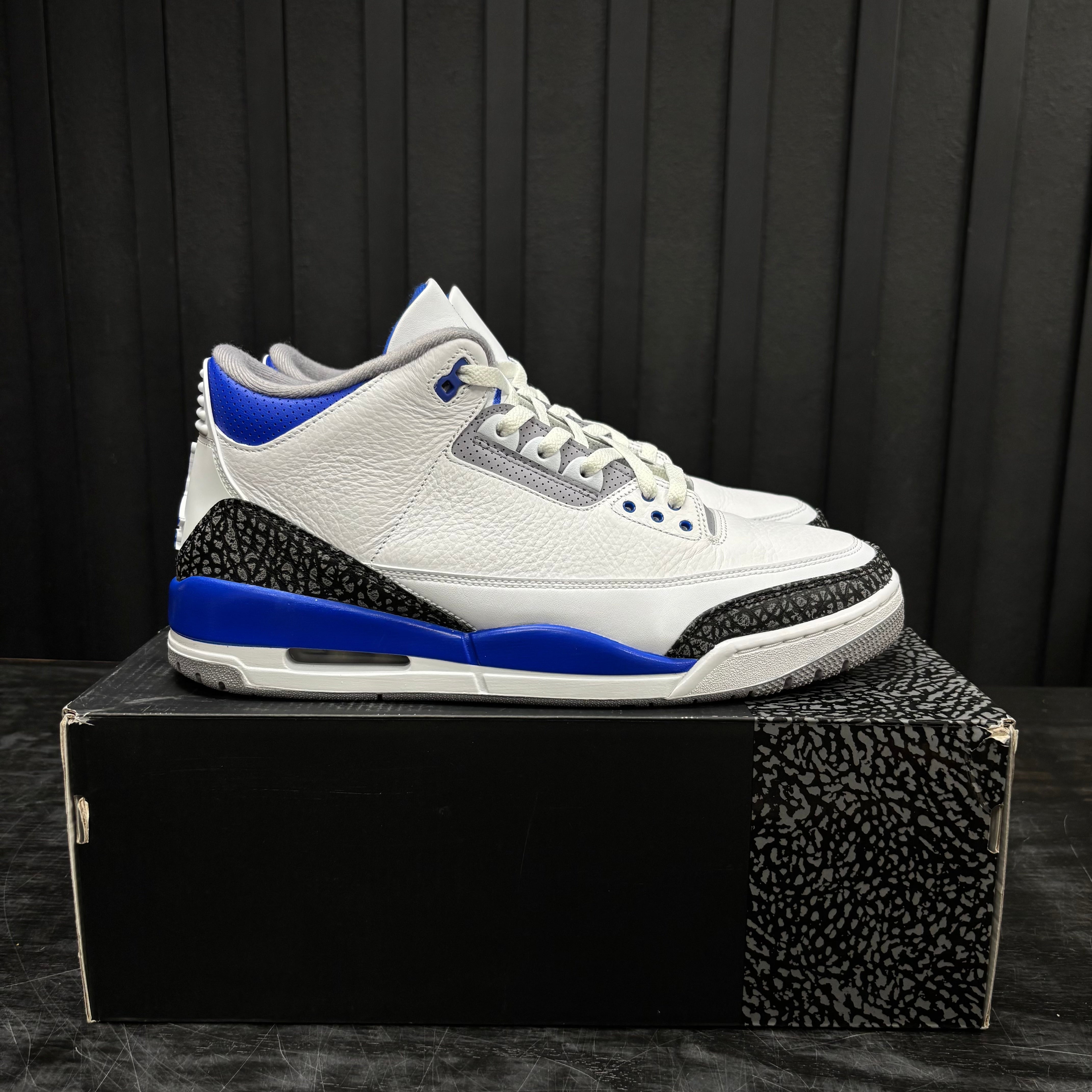 Jordan 3 Retro Racer Blue - Used - 1903
