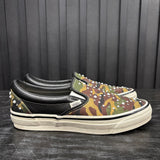 Vans LX Classic Slip-On 98 Pearlized Pack Camo Black - Used  - 1909
