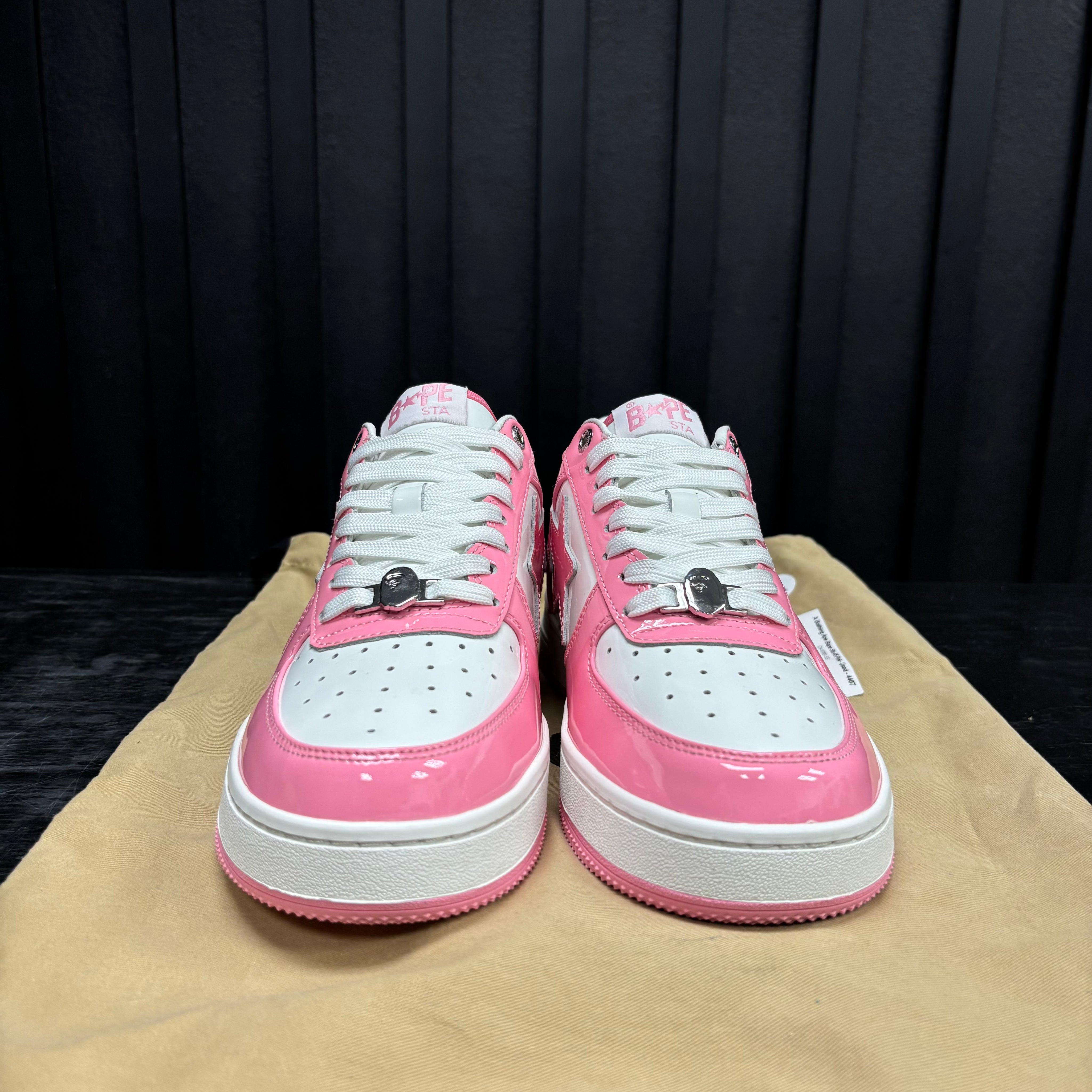 A Bathing Ape Bape Sta #5 Pink - Used - 4407