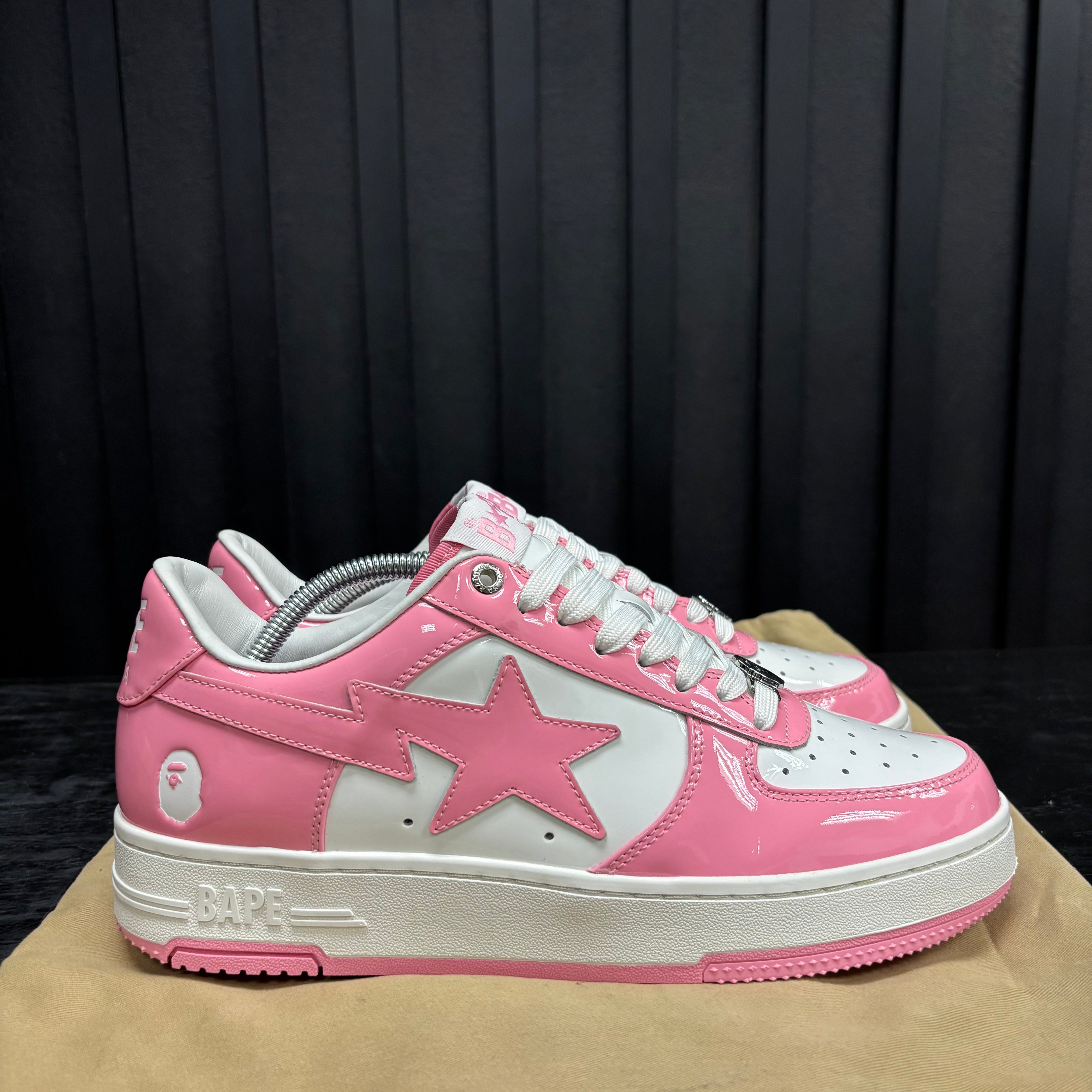 A Bathing Ape Bape Sta #5 Pink - Used - 4407