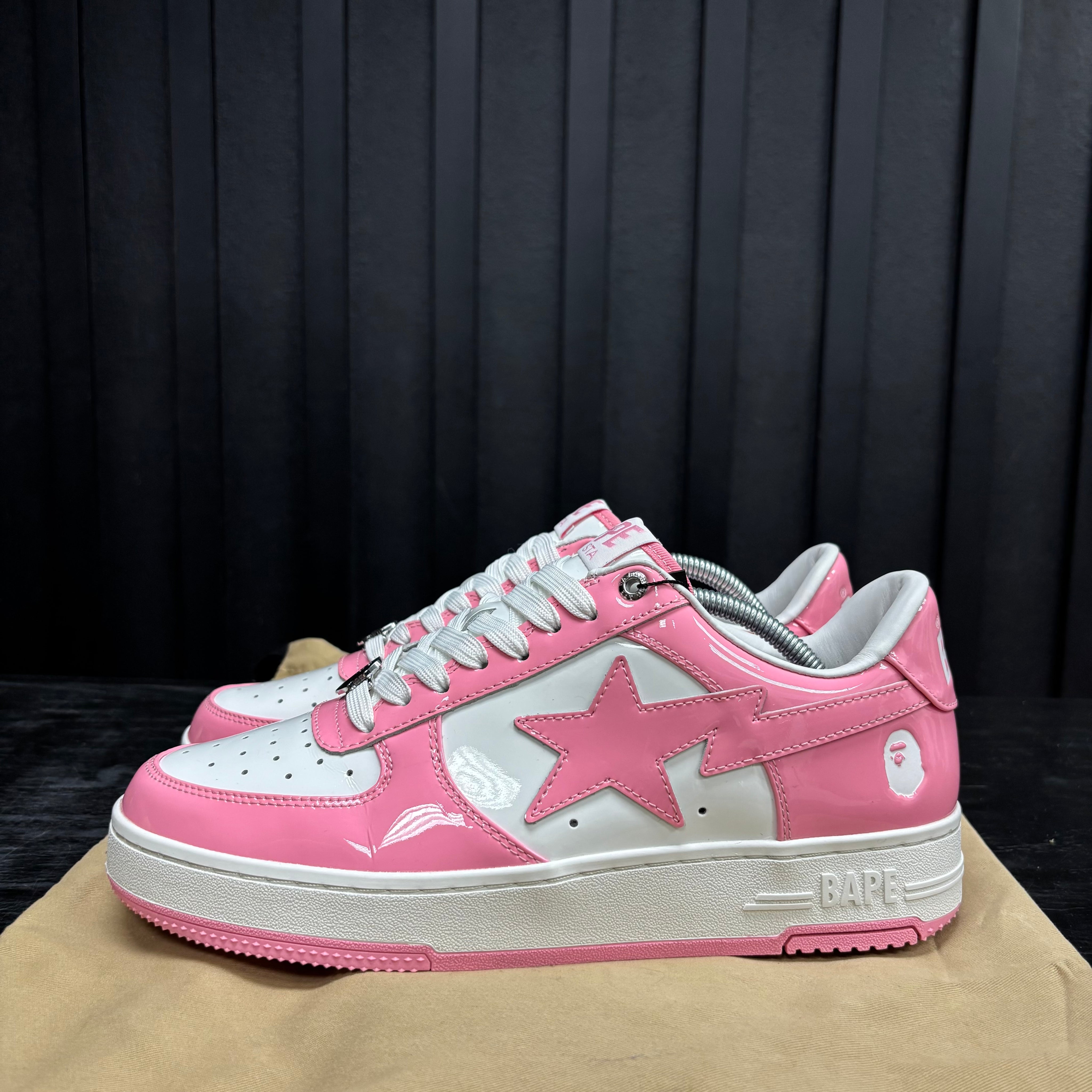 A Bathing Ape Bape Sta #5 Pink - Used - 4407