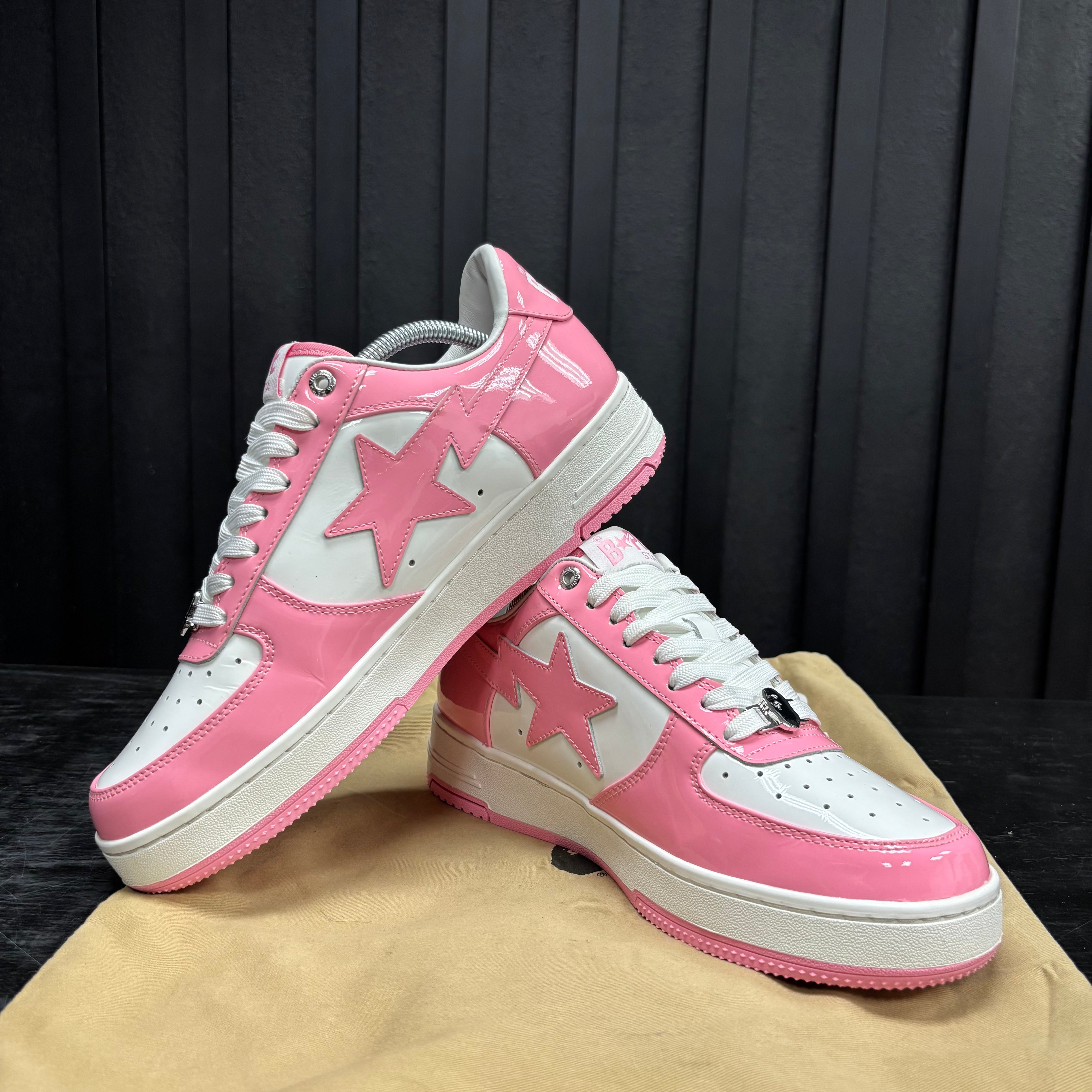 A Bathing Ape Bape Sta #5 Pink - Used - 4407