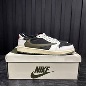 Jordan 1 Retro Low OG SP Travis Scott Olive (Women's) - Used - 4402