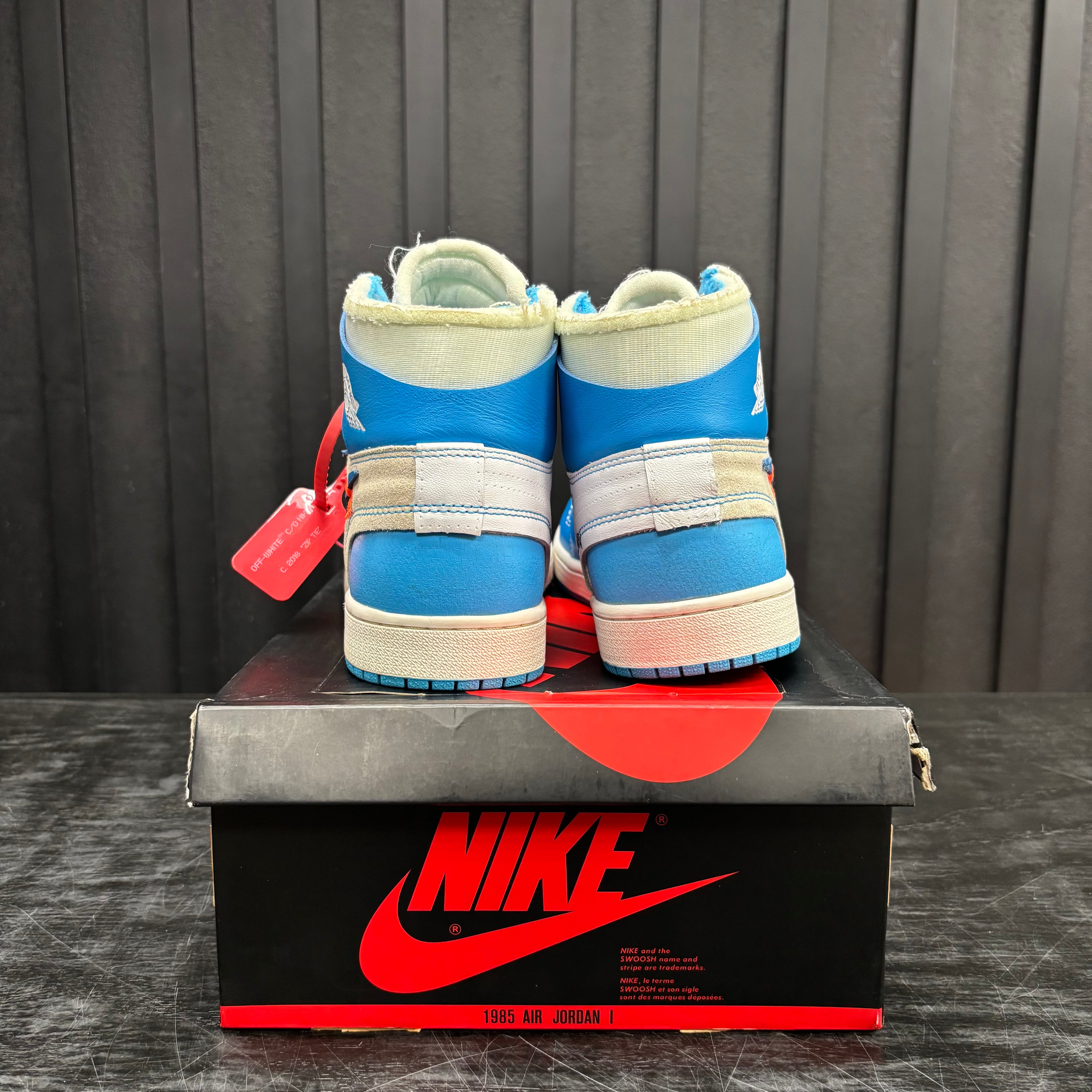 Jordan 1 Retro High Off-White University Blue - Used - 4414