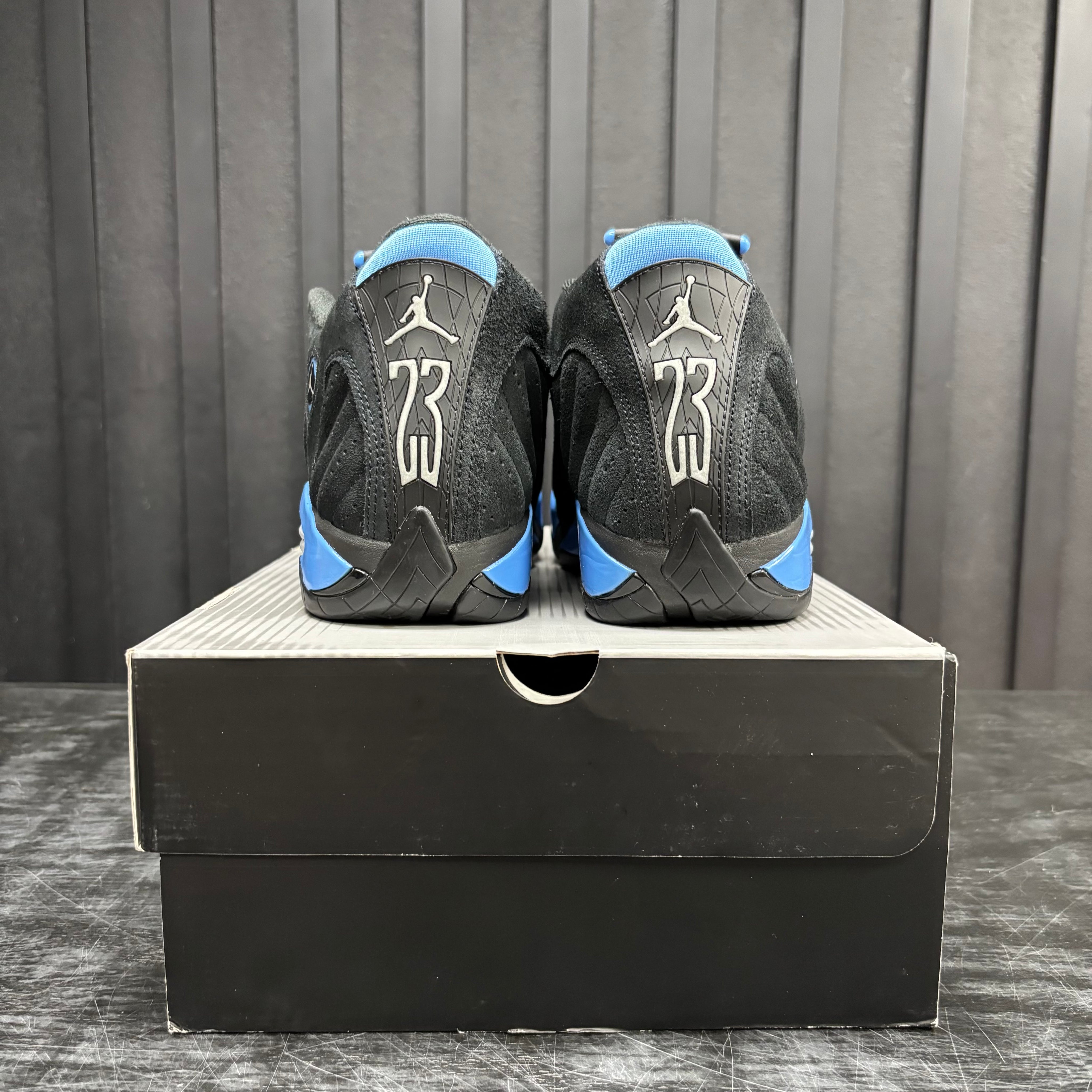 Jordan 14 Retro Black University Blue (2026) - Used - 1917
