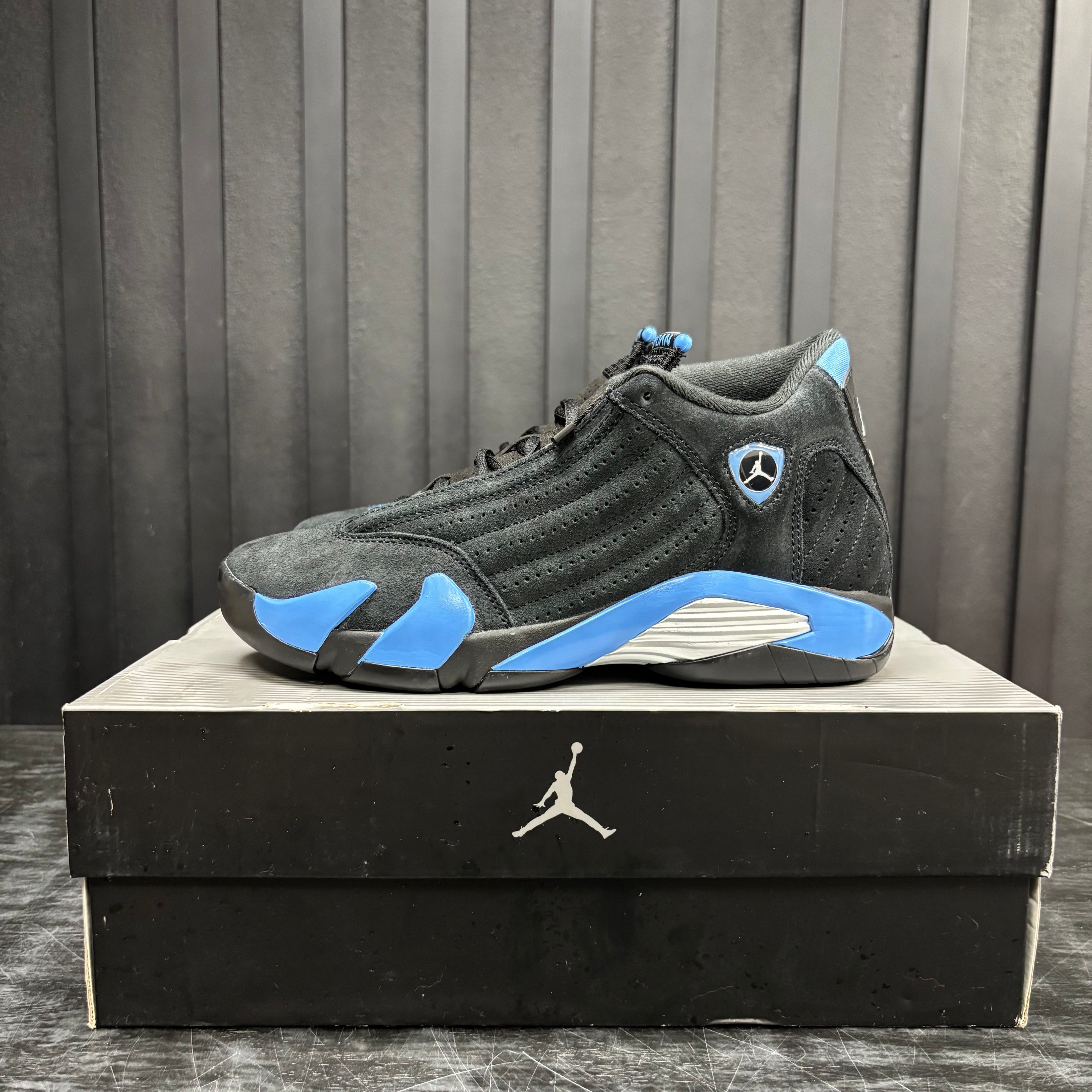 Jordan 14 Retro Black University Blue (2026) - Used - 1917