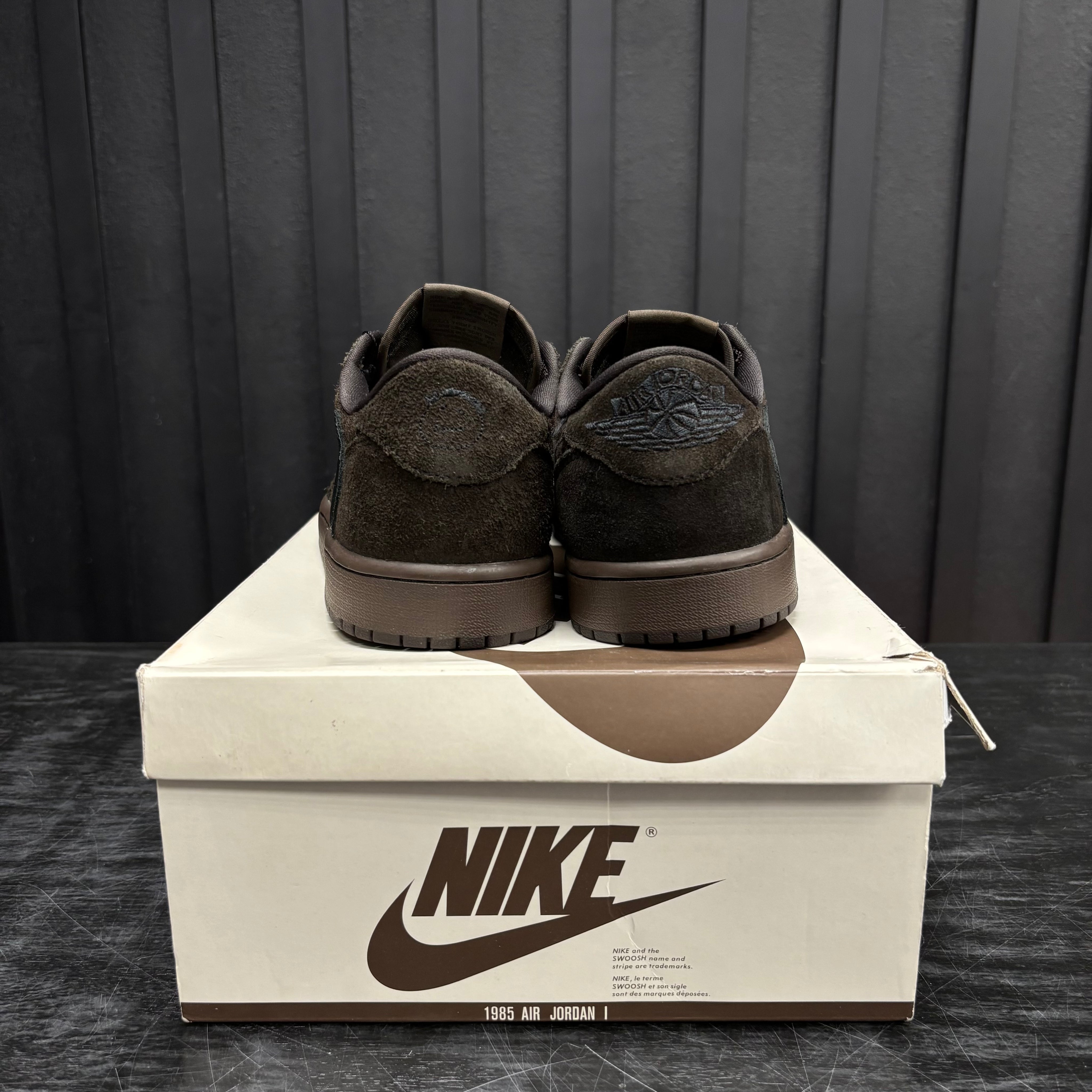 Jordan 1 Retro Low OG SP Travis Scott Velvet Brown - Used - 1942