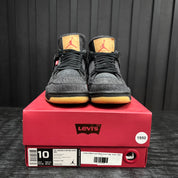Jordan 4 Retro Levi's Black (Levi's Tag) - Used - 1950