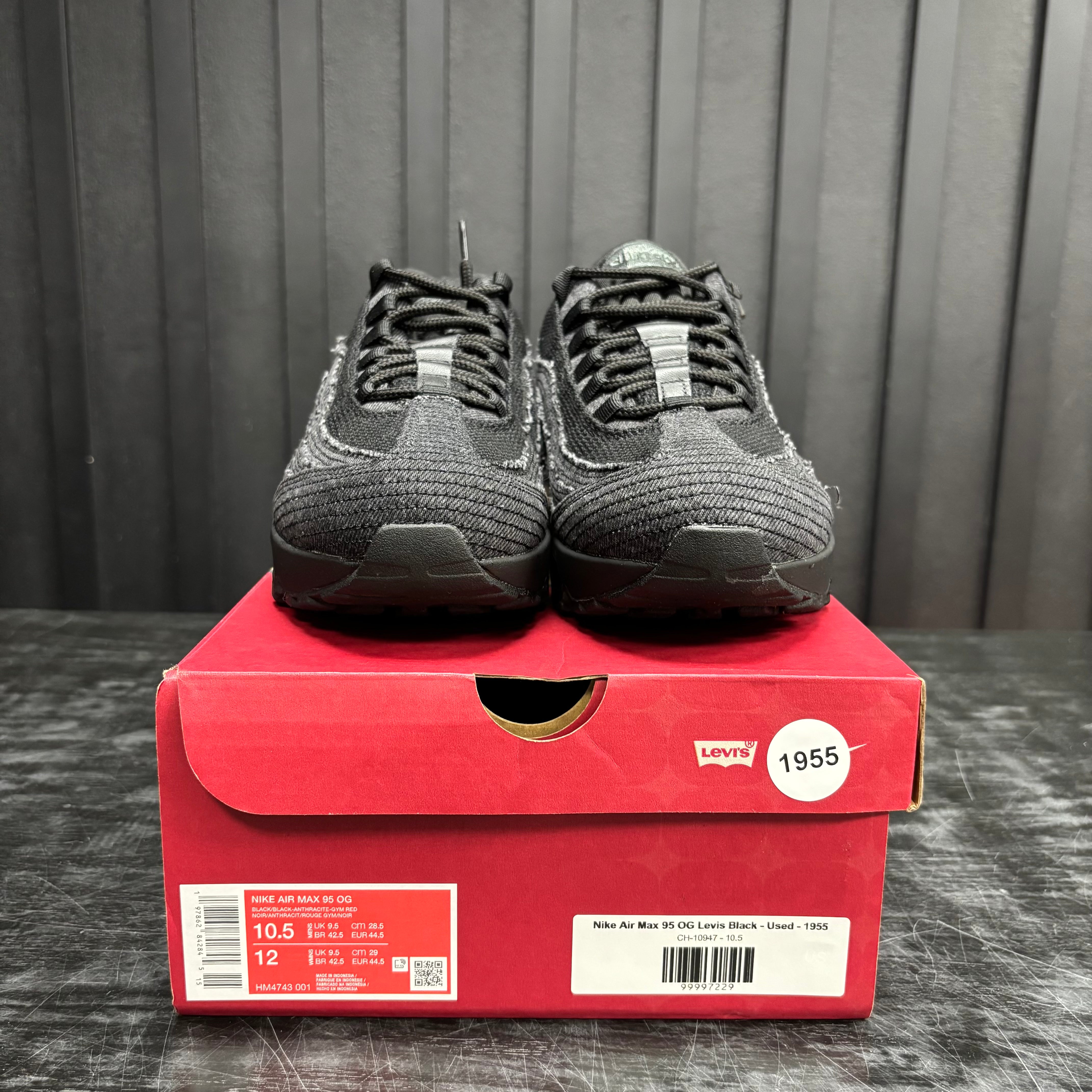 Nike Air Max 95 OG Levis Black - Used - 1955 – Common Hype