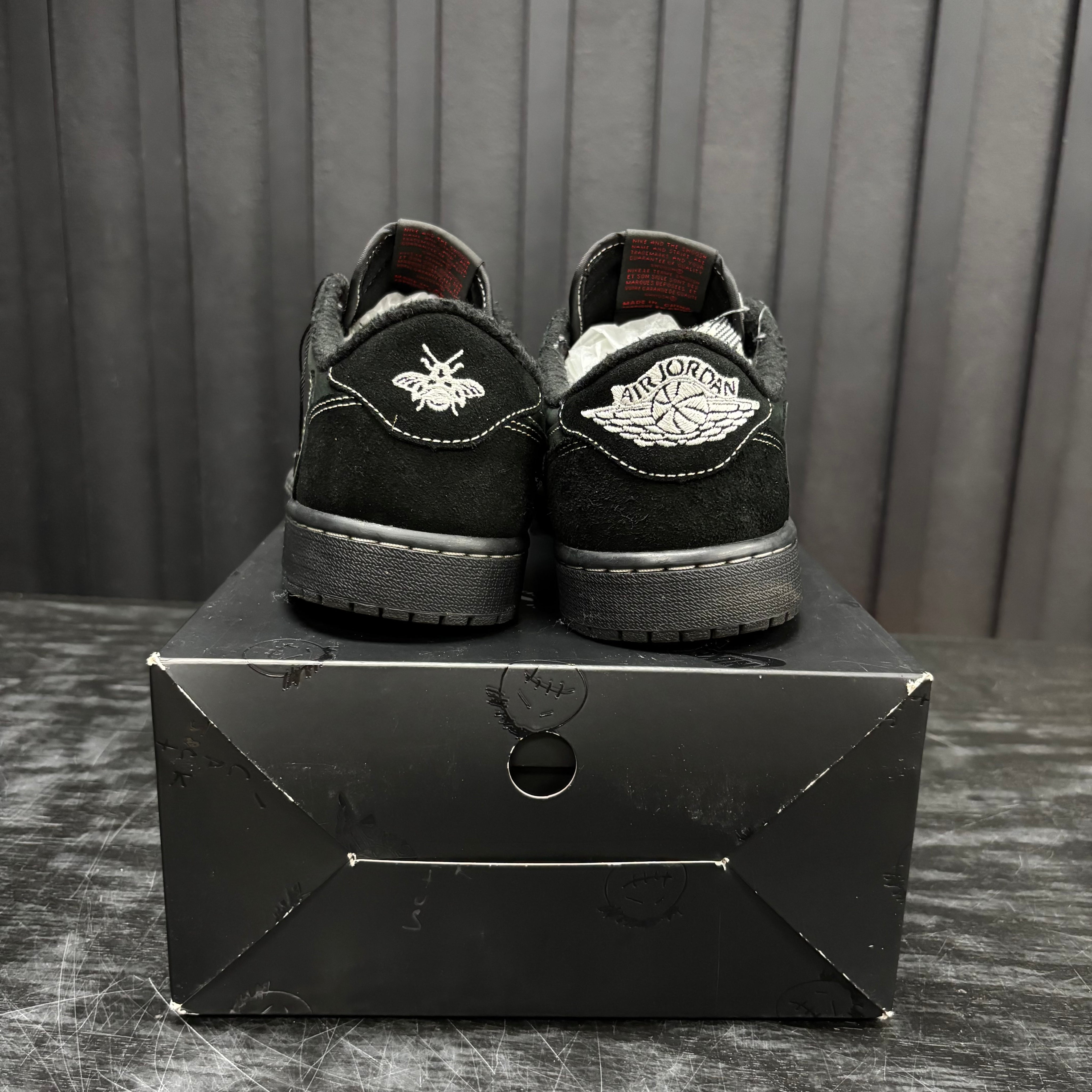 Jordan 1 Retro Low OG SP Travis Scott Black Phantom - Used - 4434