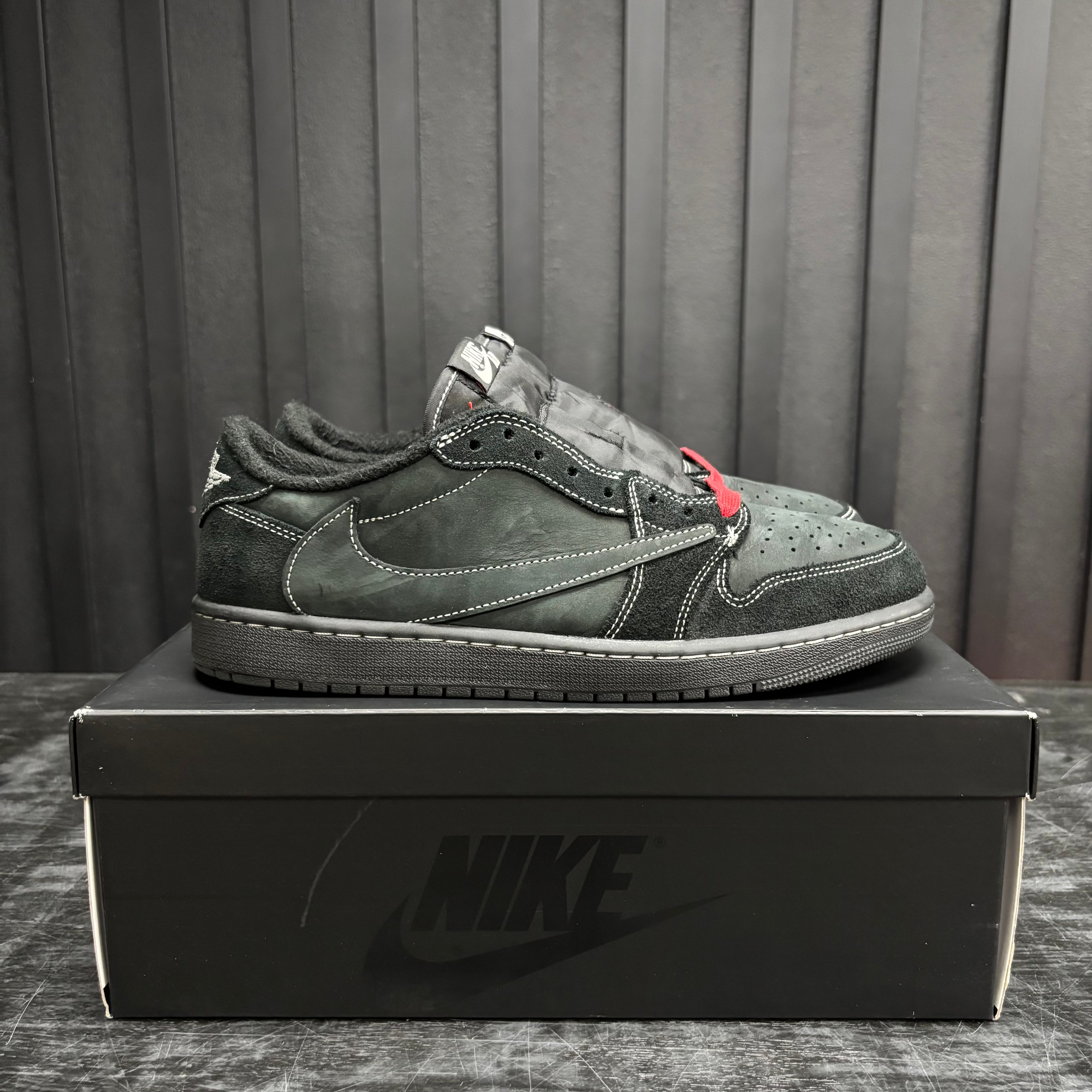 Jordan 1 Retro Low OG SP Travis Scott Black Phantom - Used - 1916
