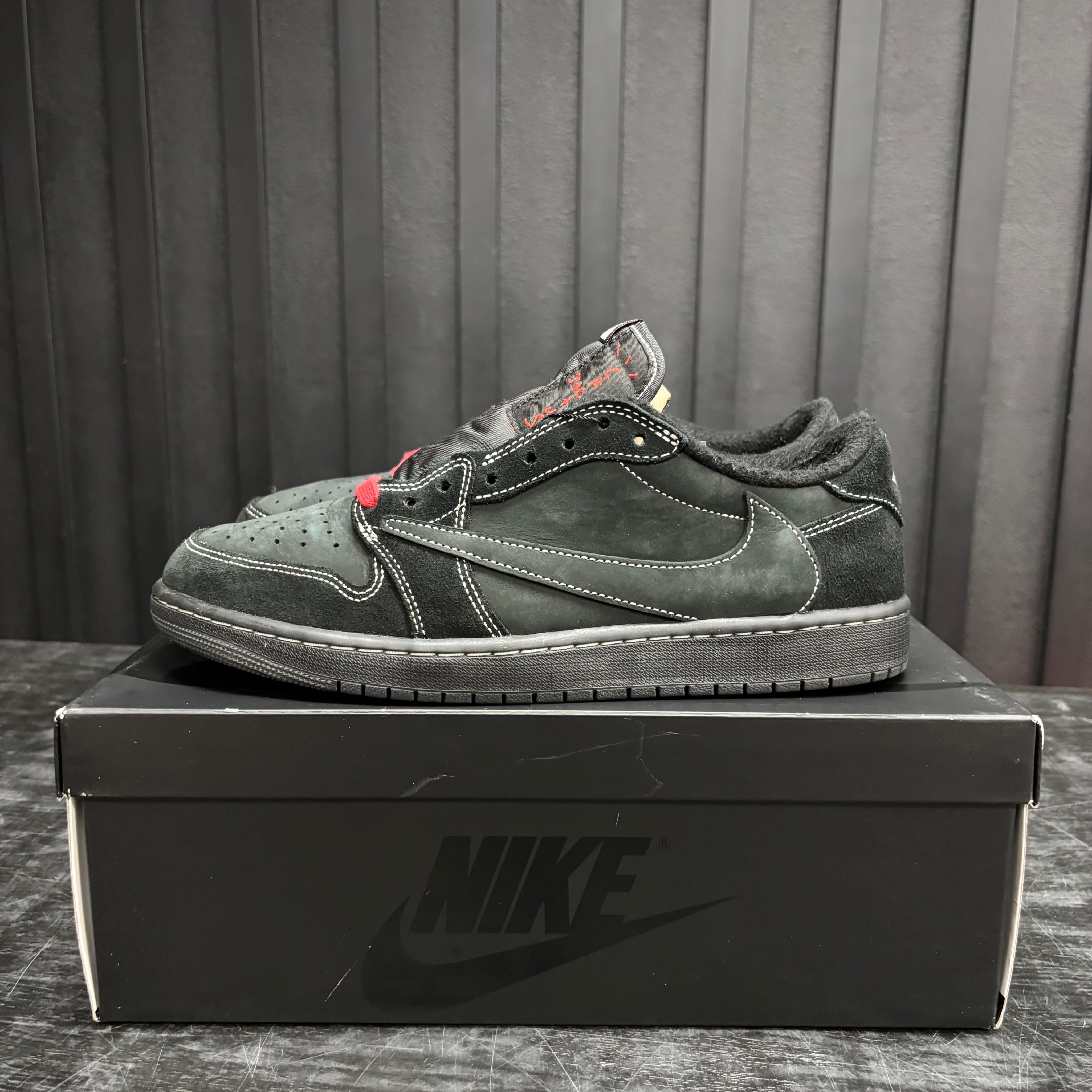 Jordan 1 Retro Low OG SP Travis Scott Black Phantom - Used - 1916