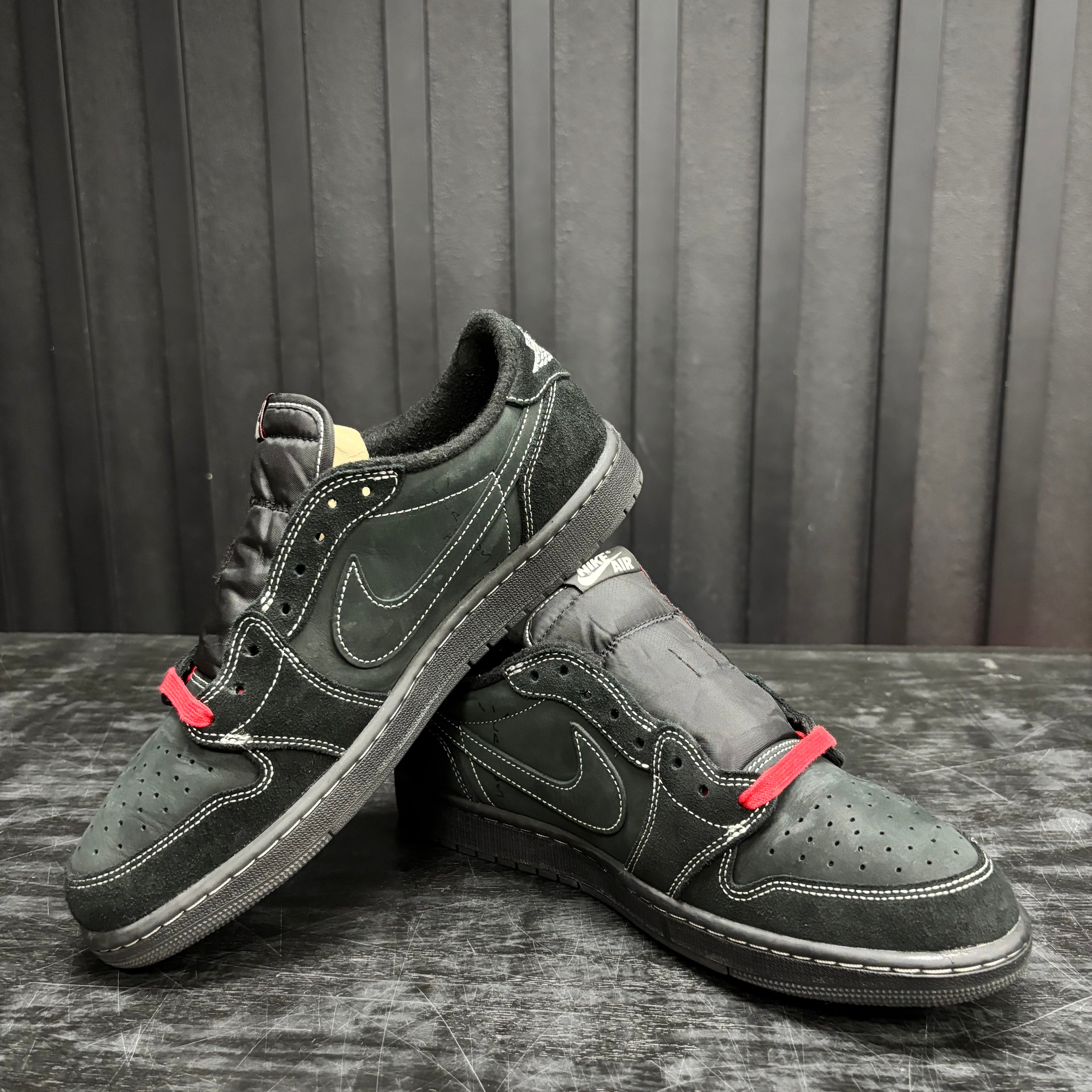 Jordan 1 Retro Low OG SP Travis Scott Black Phantom - Used - 1916