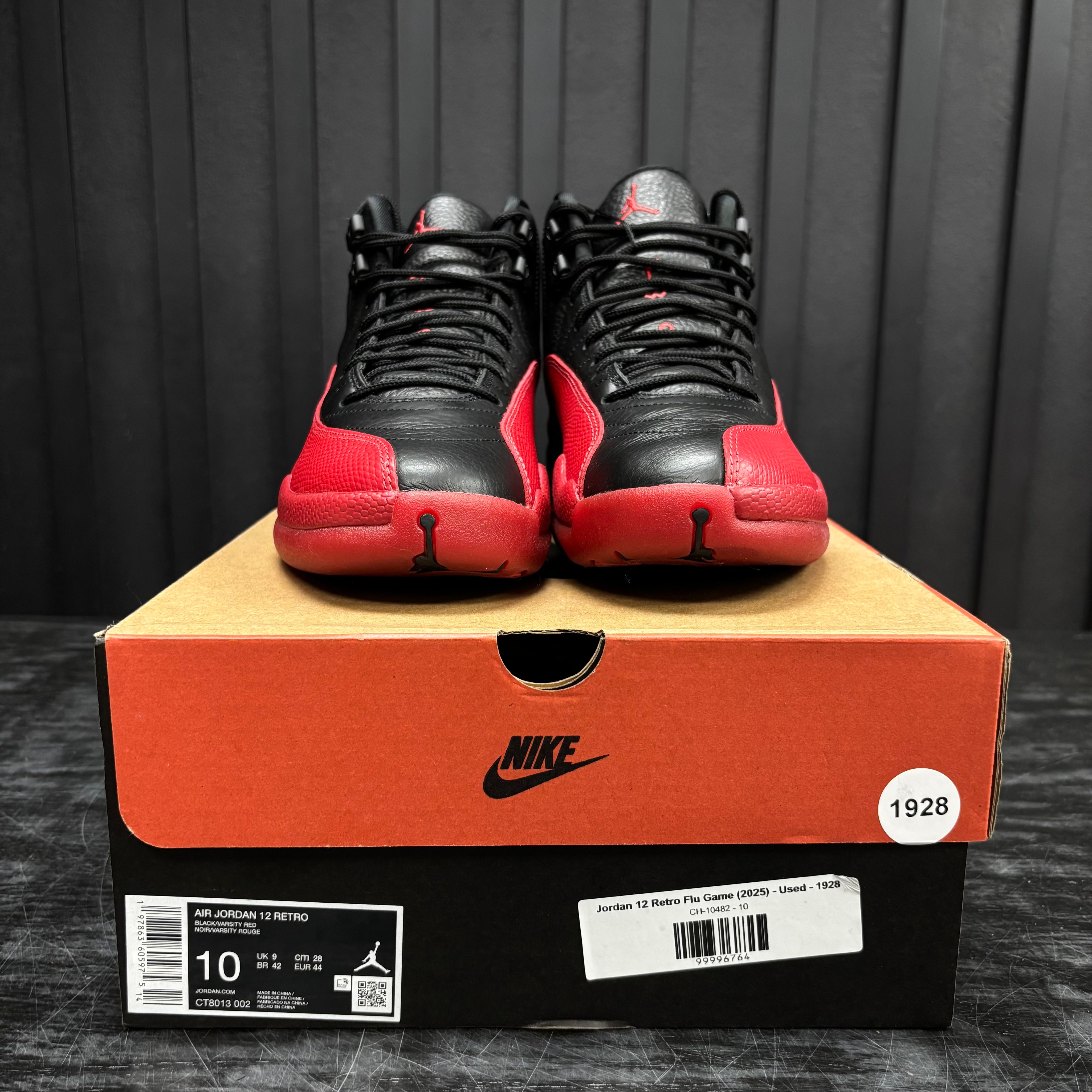 Jordan 12 Retro Flu Game (2025) - Used - 1928