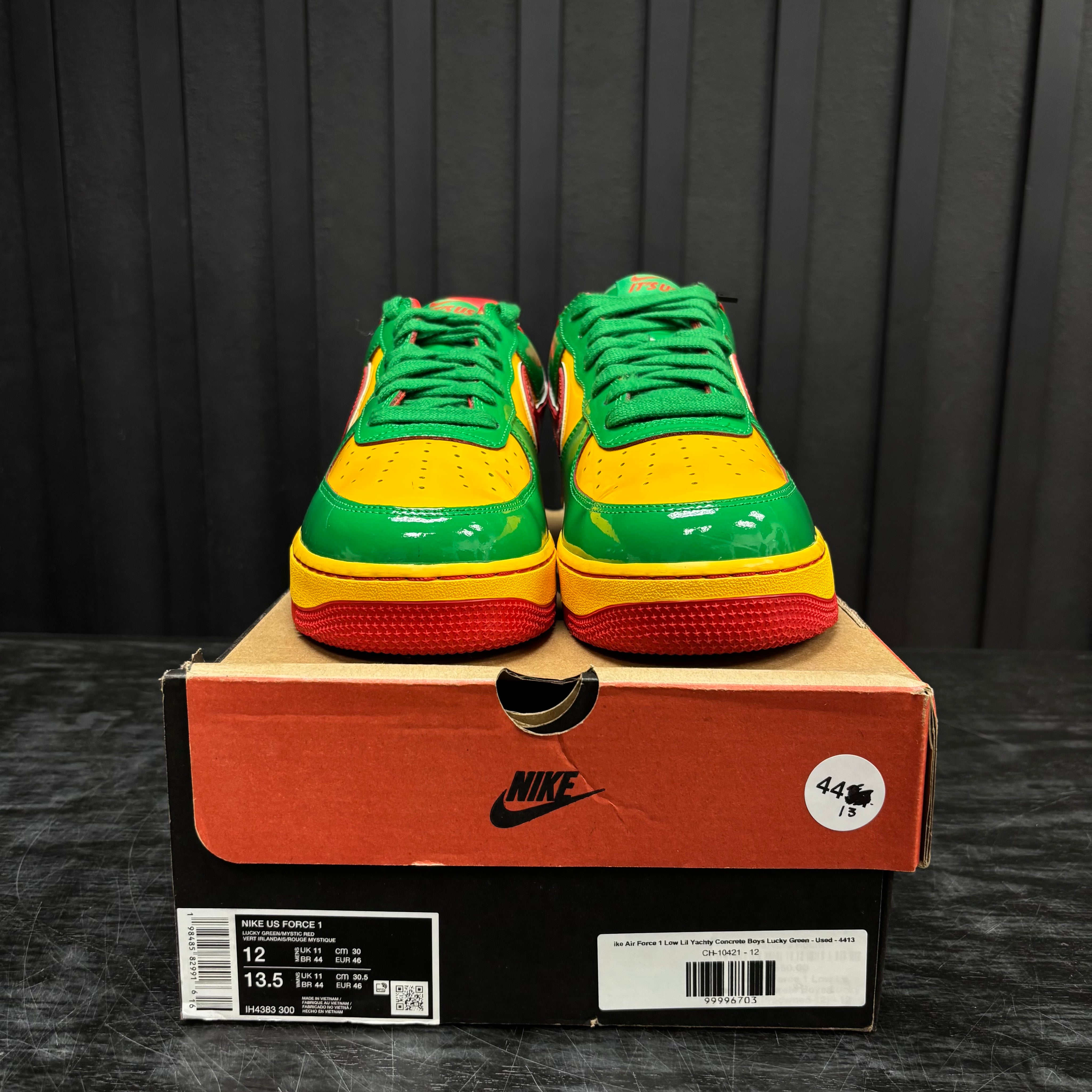 Nike Air Force 1 Low Lil Yachty Concrete Boys Lucky Green - Used - 4413