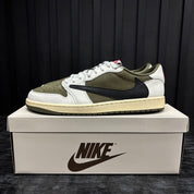 Jordan 1 Retro Low OG SP Travis Scott Medium Olive - Used - 3890