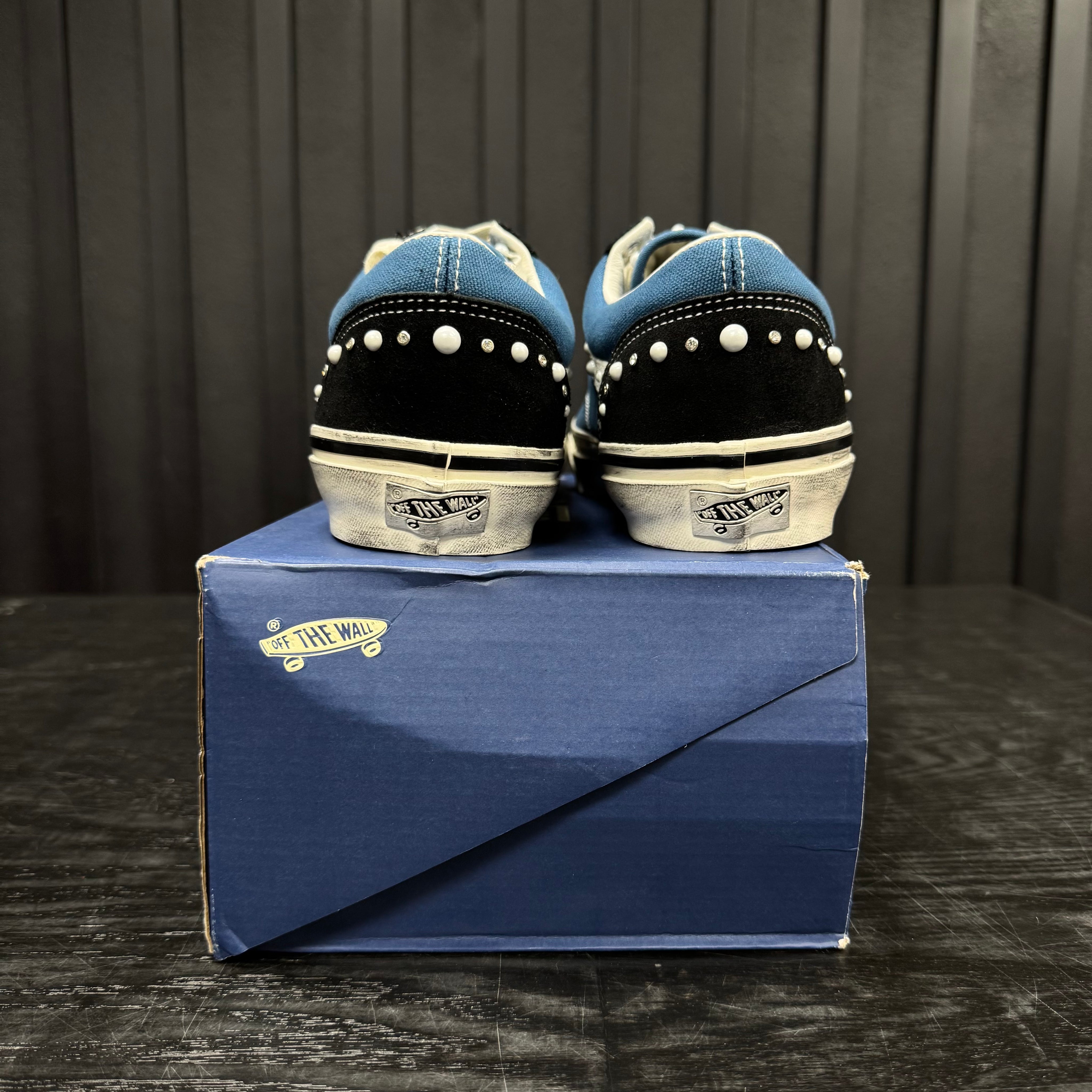 Vans LX Old Skool 36 Pearlized Pack Black Navy - Used - 4382