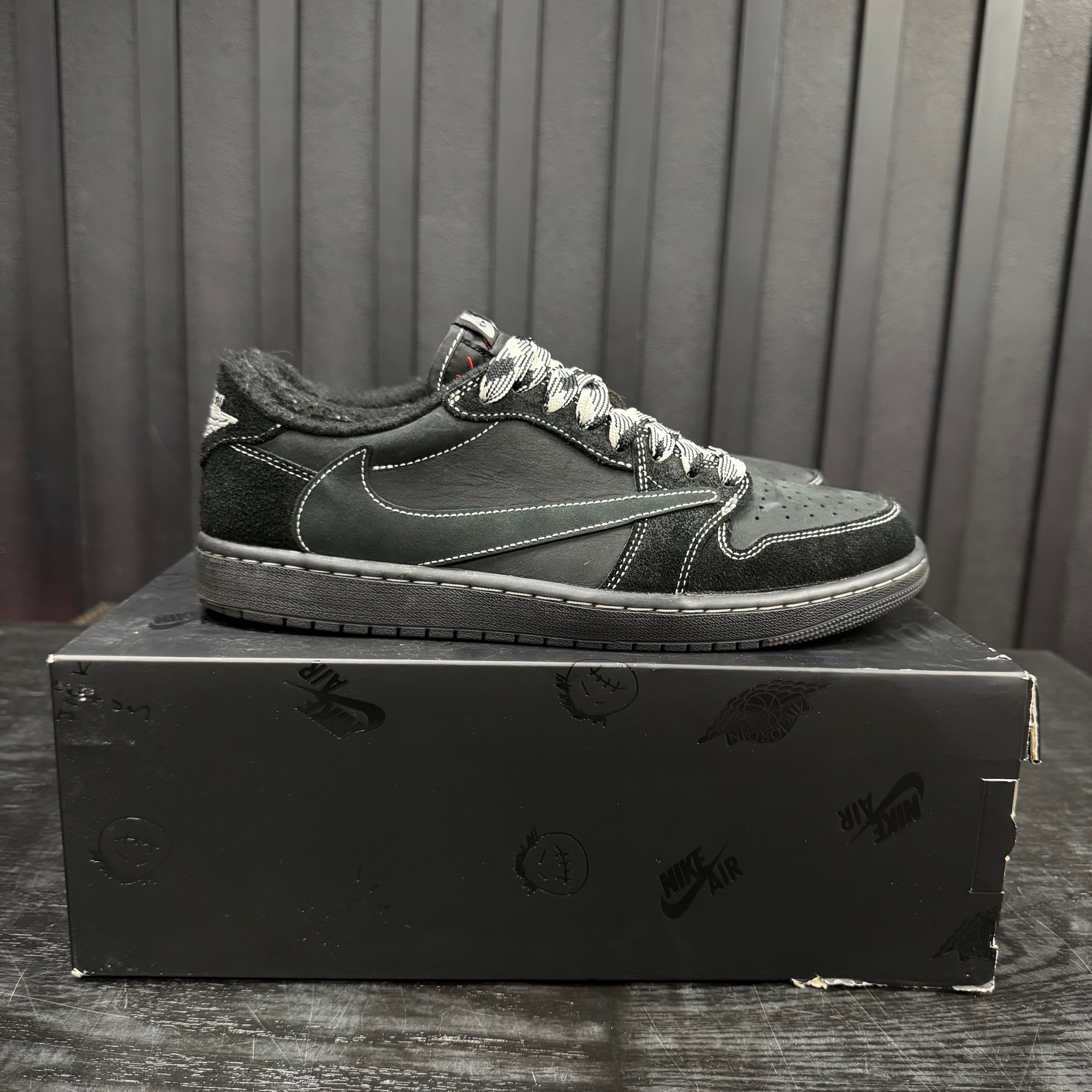 Jordan 1 Retro Low OG SP Travis Scott Black Phantom - Used - 1768