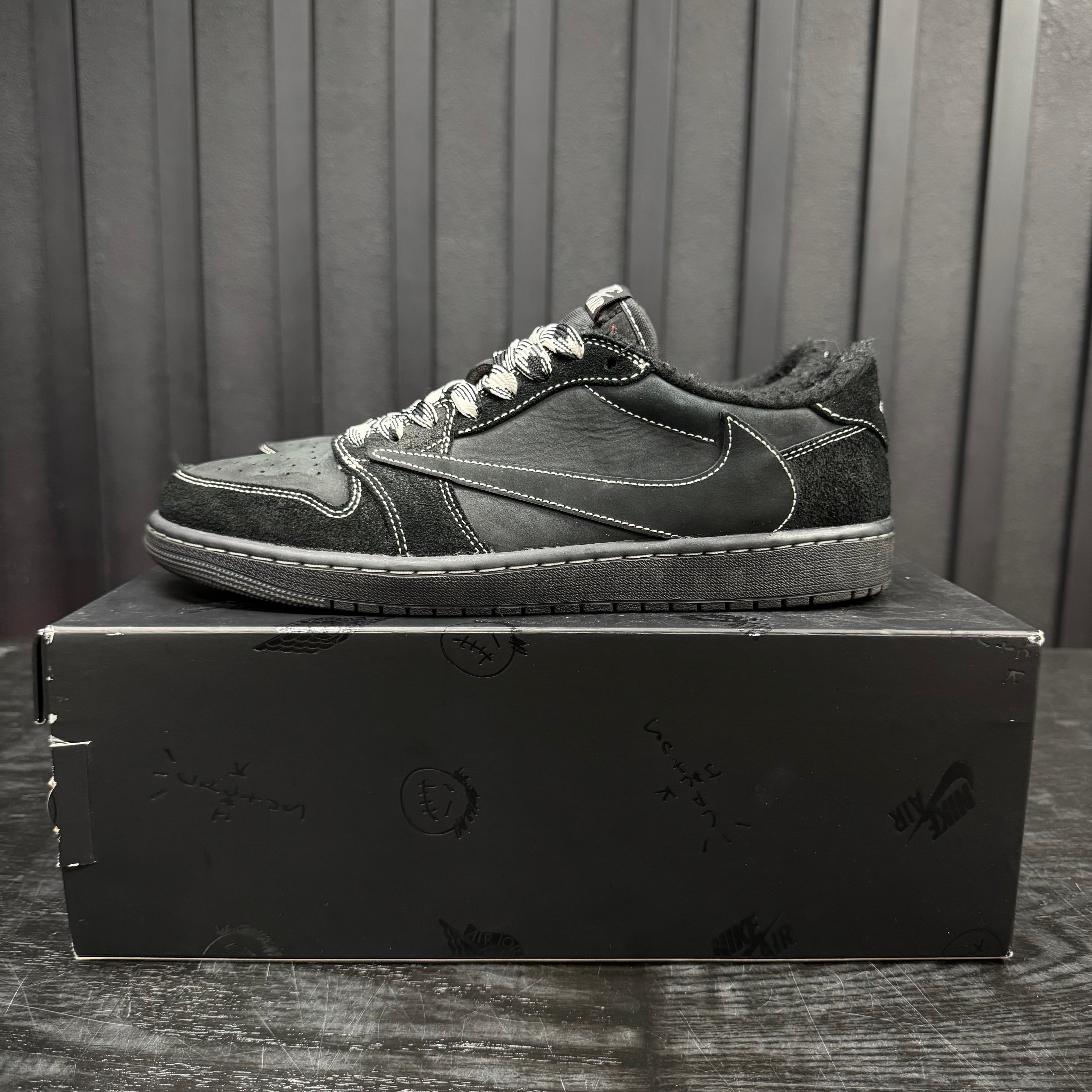 Jordan 1 Retro Low OG SP Travis Scott Black Phantom - Used - 1768