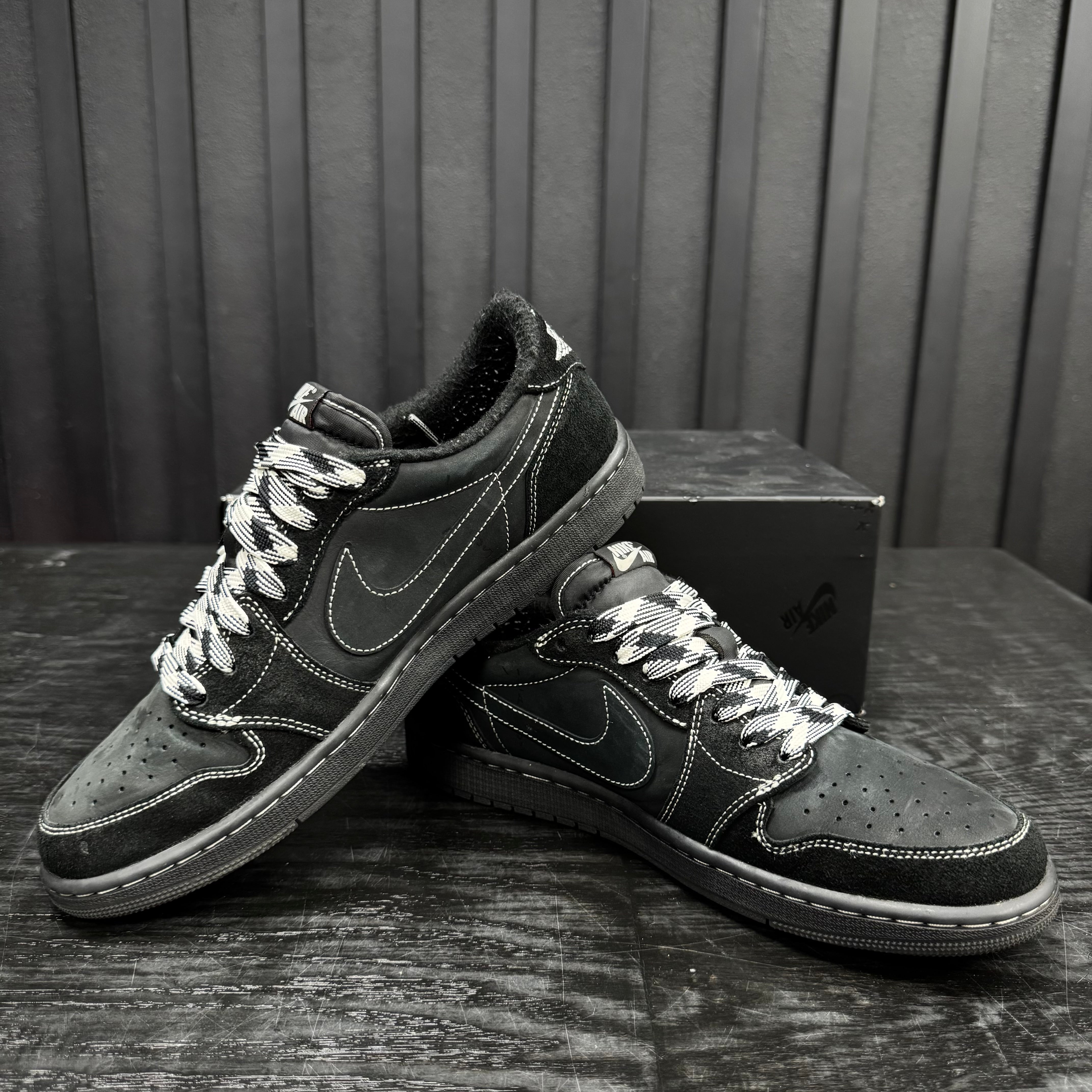 Jordan 1 Retro Low OG SP Travis Scott Black Phantom - Used - 1768