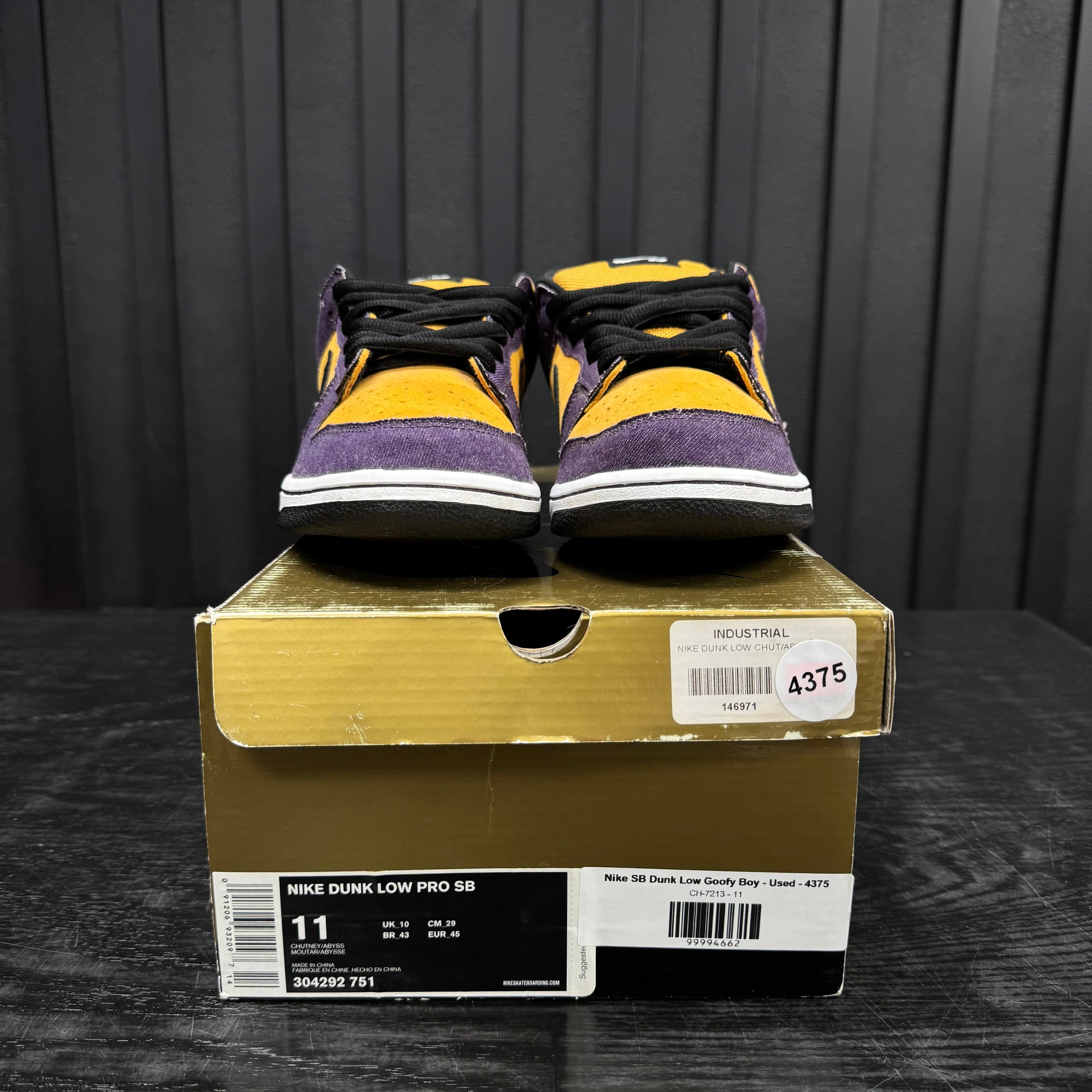 Nike SB Dunk Low Goofy Boy - Used - 4375