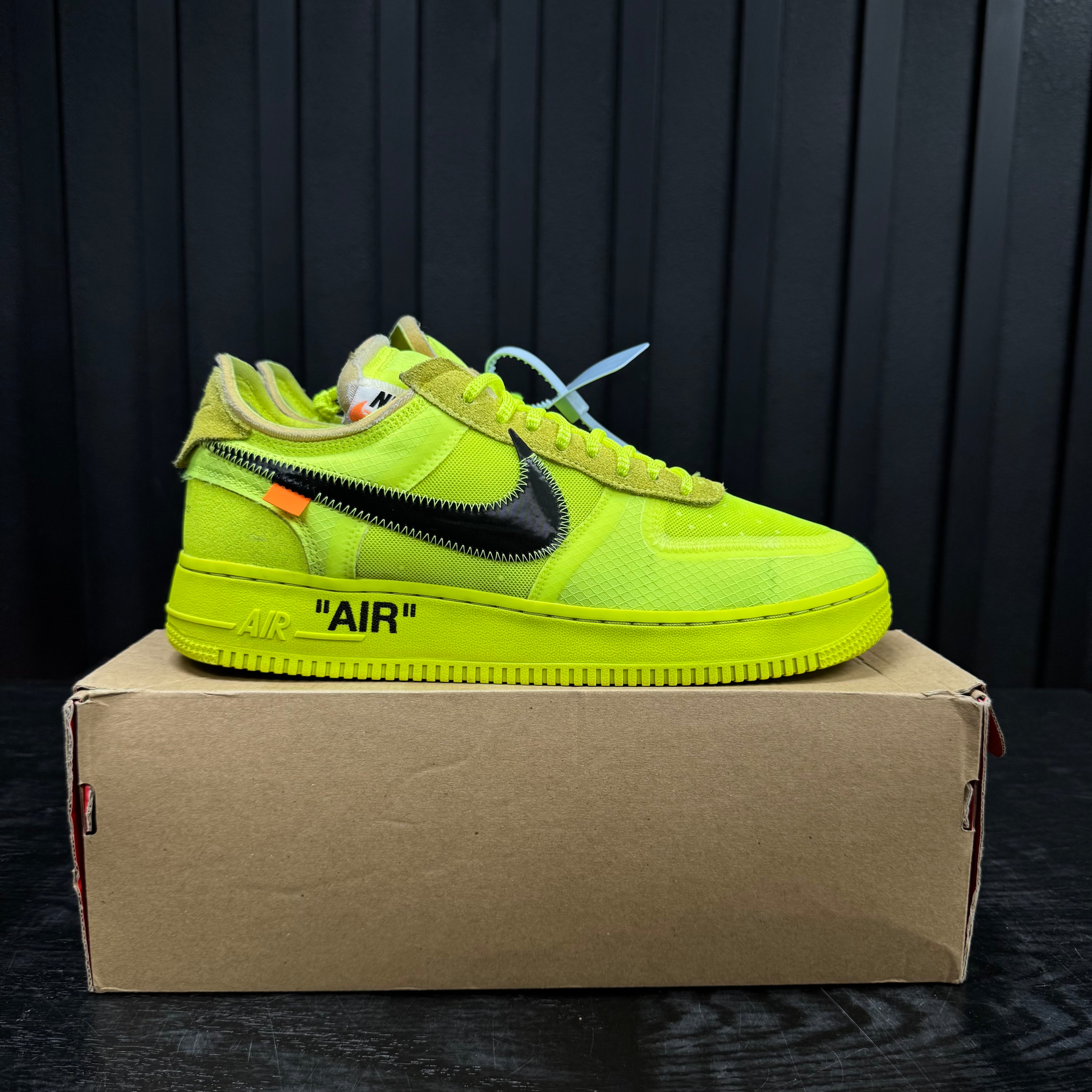 Nike Air Force 1 Low Off-White Volt - Used -1764