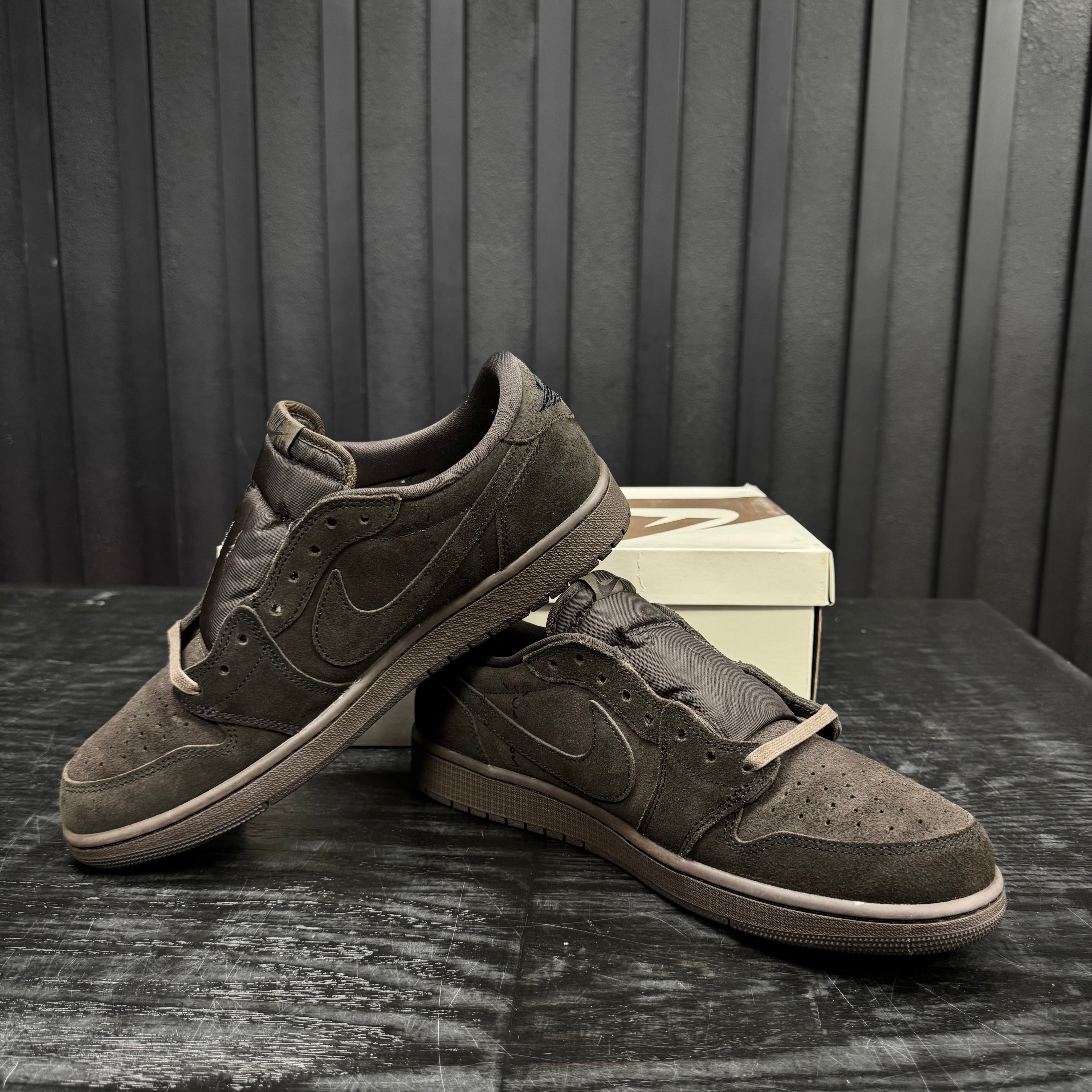 Jordan 1 Retro Low OG SP Travis Scott Velvet Brown - Used - 3788