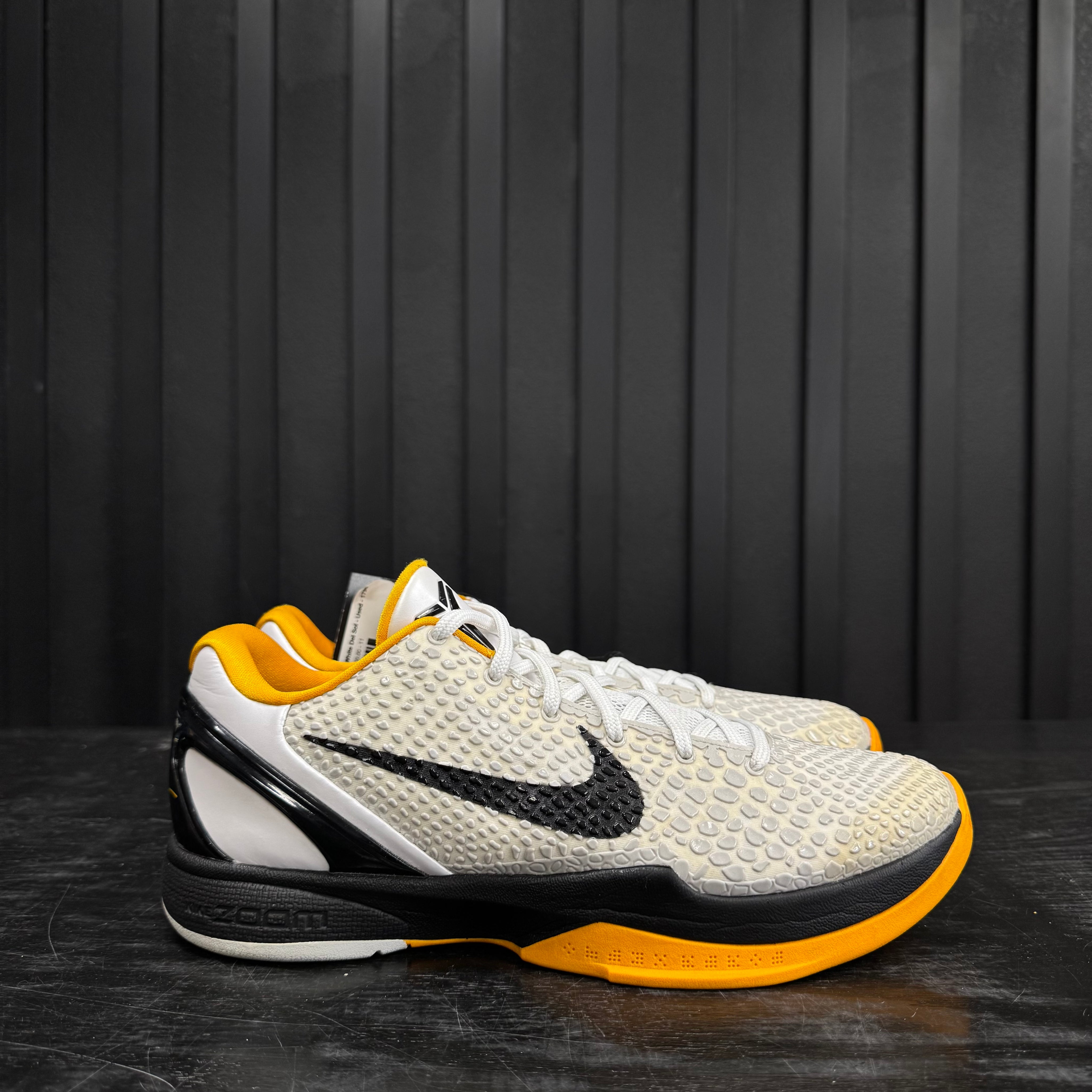 Kobe 6 Protro Playoff Pack White Del Sol - Used - 1796