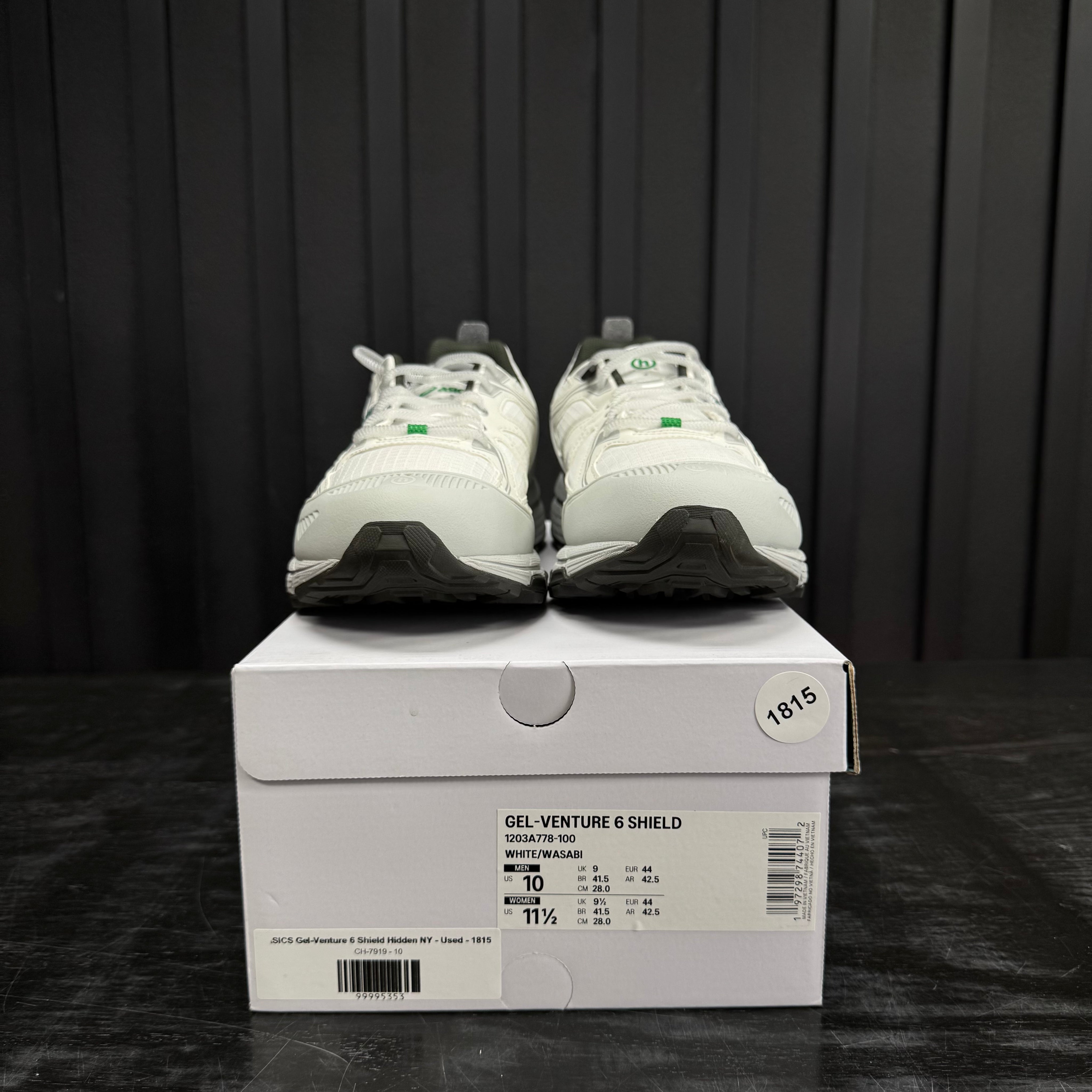 ASICS Gel-Venture 6 Shield Hidden NY - Used - 1815