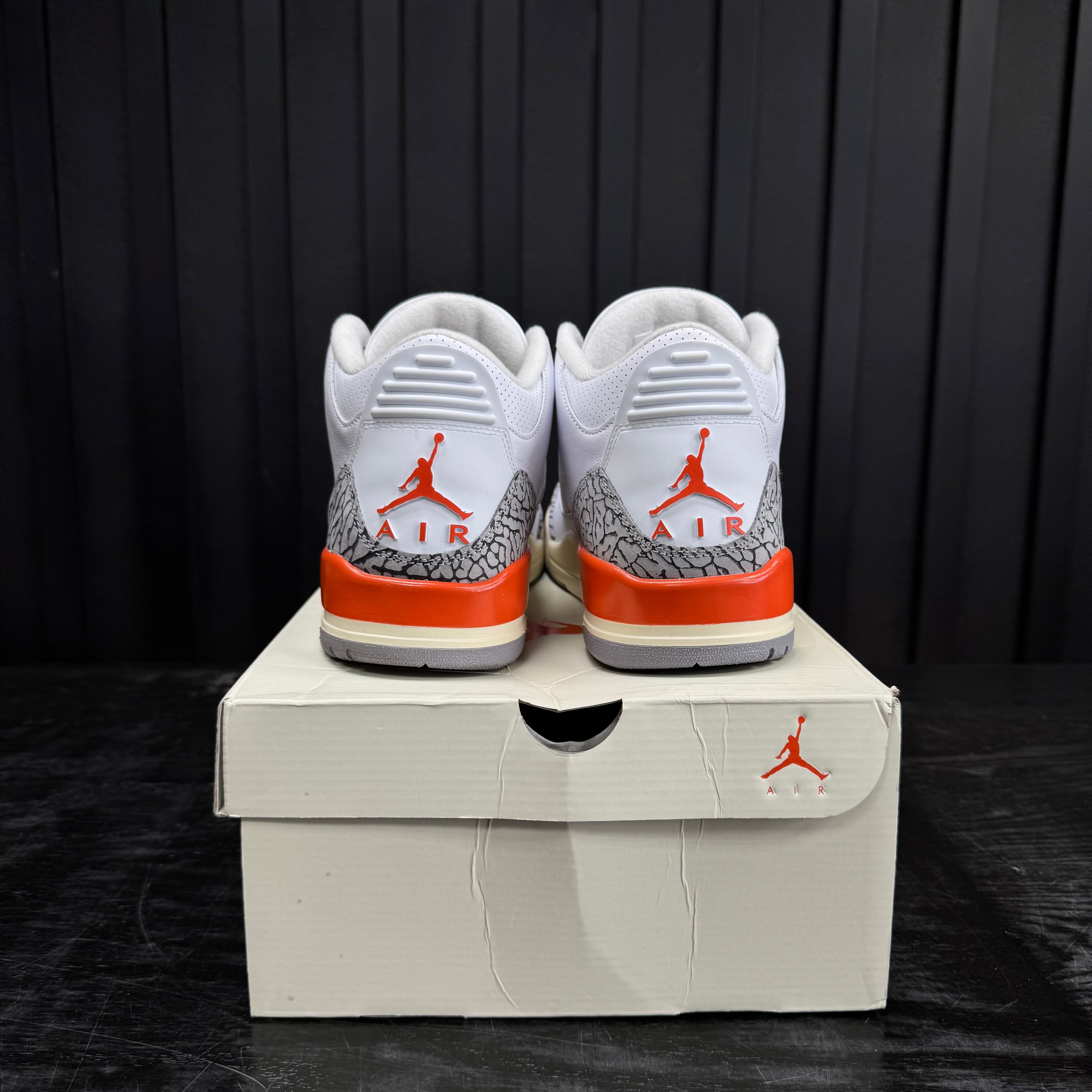 Jordan 3 Retro Georgia Peach (Women's) - Used - 1802