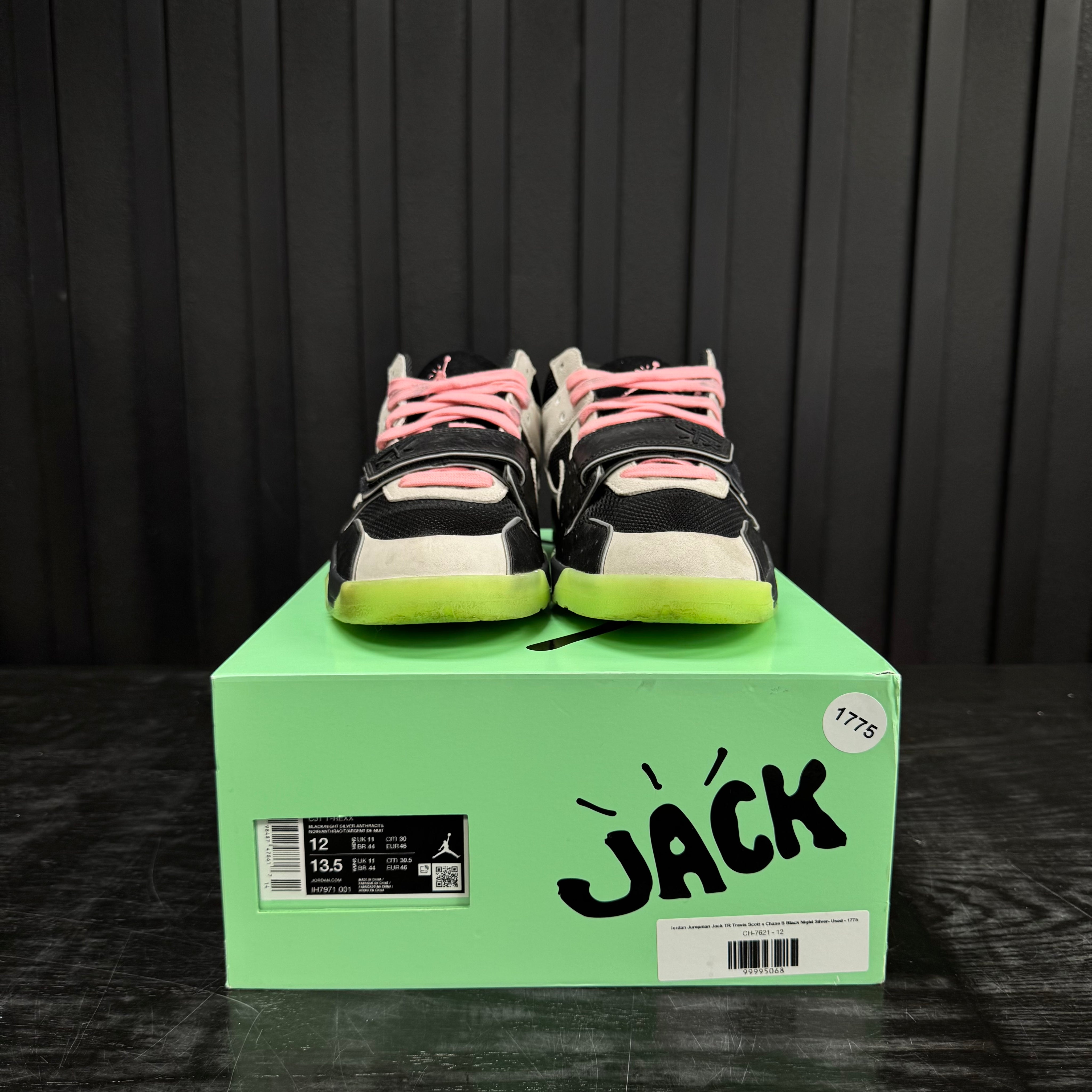 Jordan Jumpman Jack TR Travis Scott x Chase B Black Night Silver- Used - 1775