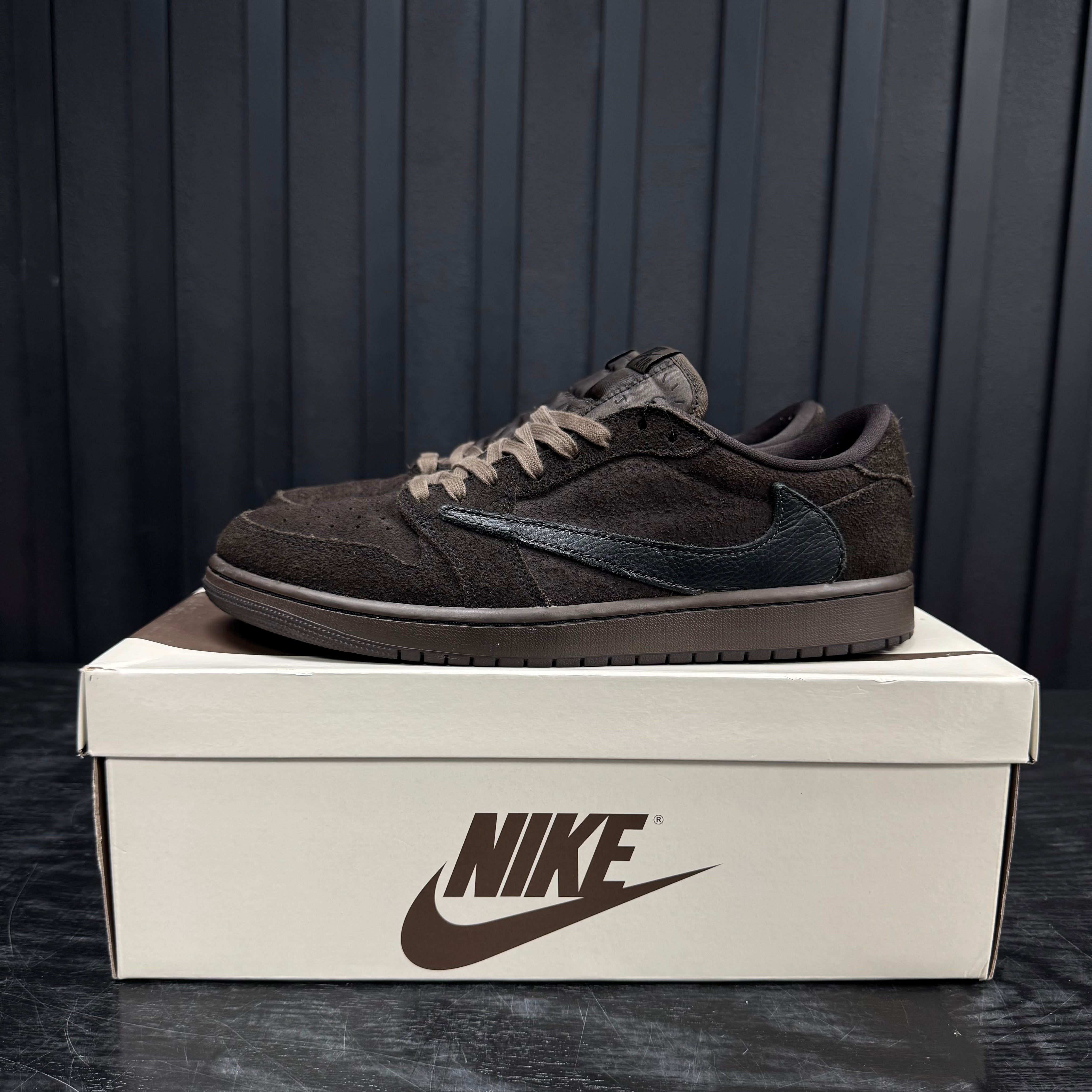 Jordan 1 Retro Low OG SP Travis Scott Velvet Brown - Used - 3809