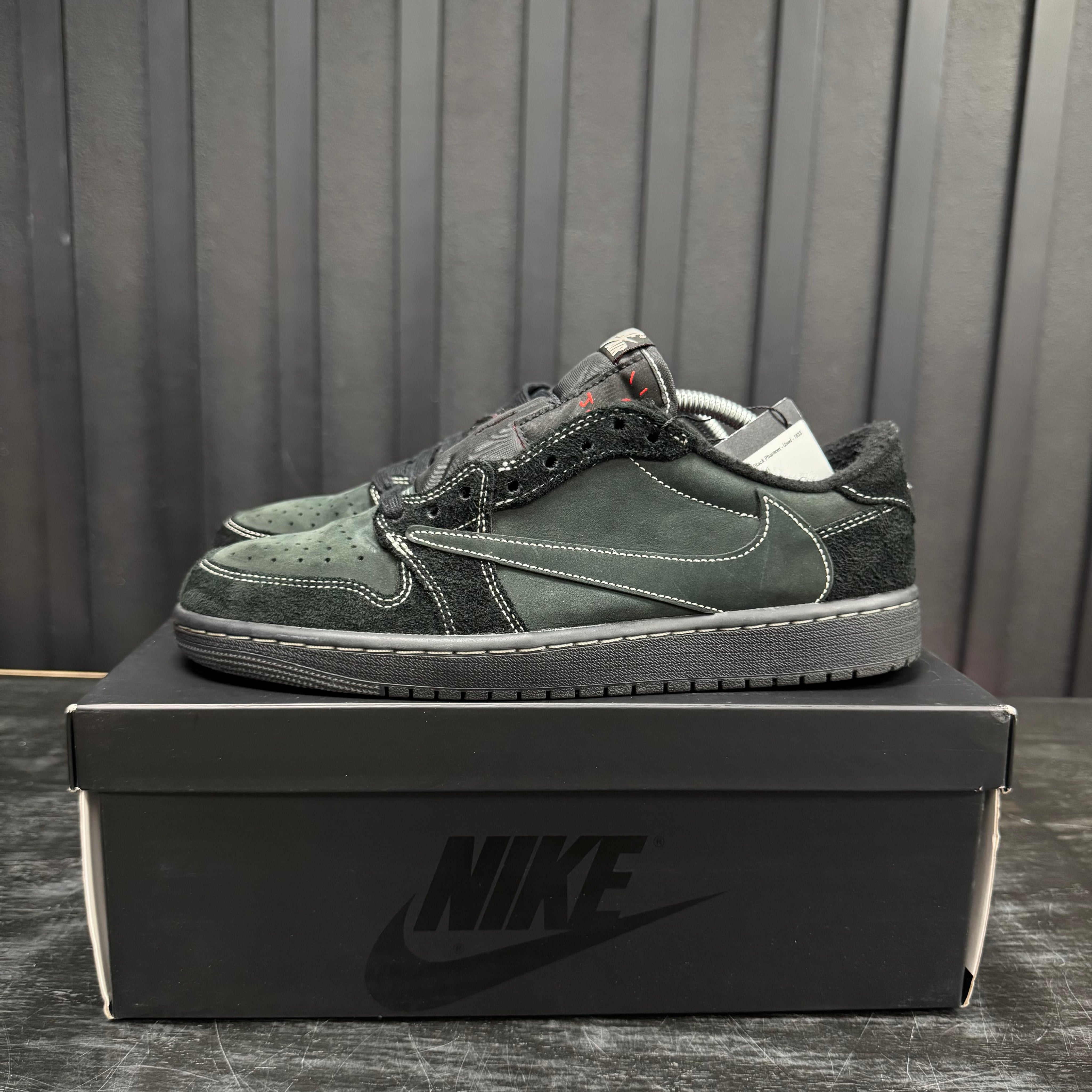 Jordan 1 Retro Low OG SP Travis Scott Black Phantom - Used - 1833