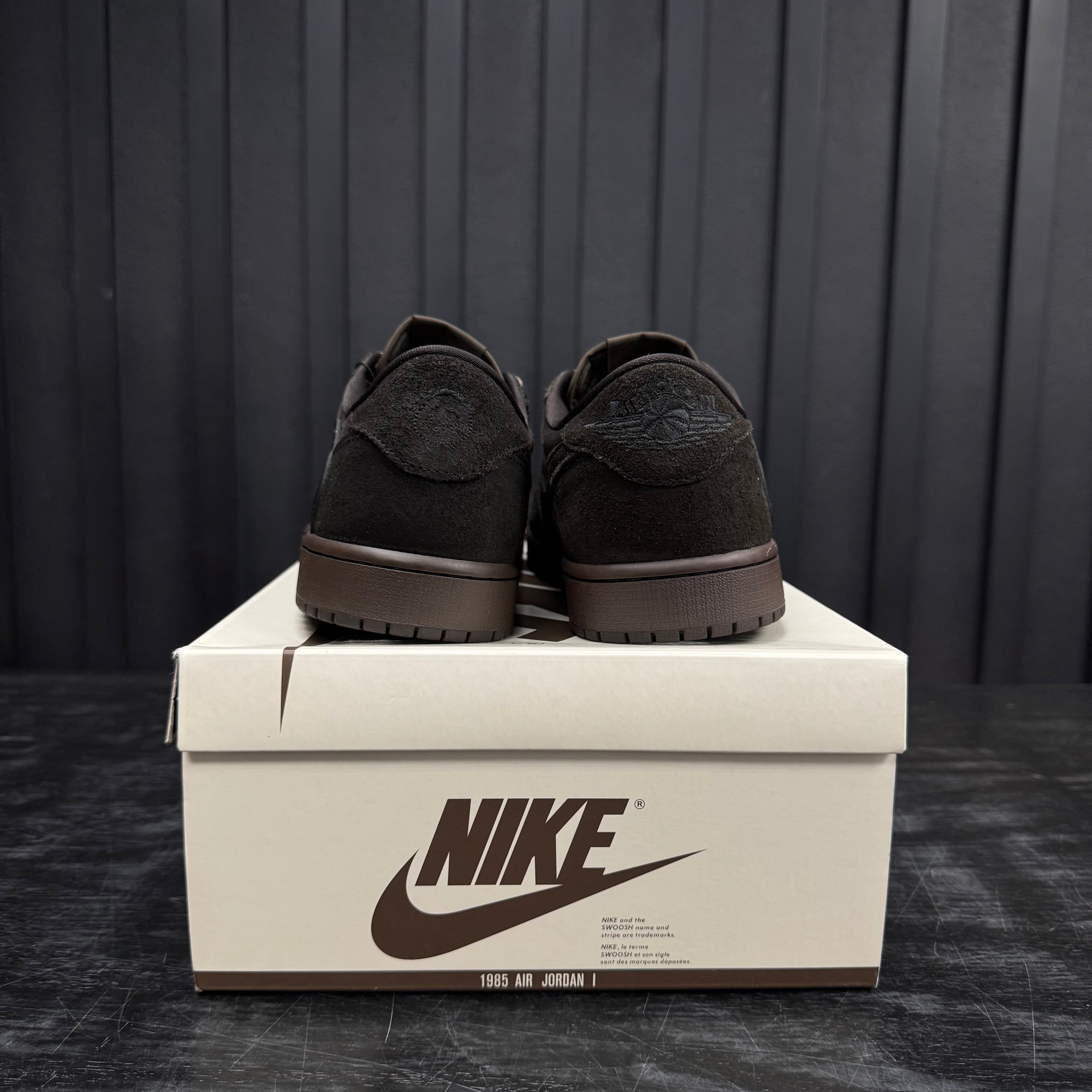Jordan 1 Retro Low OG SP Travis Scott Velvet Brown - Used - 3807