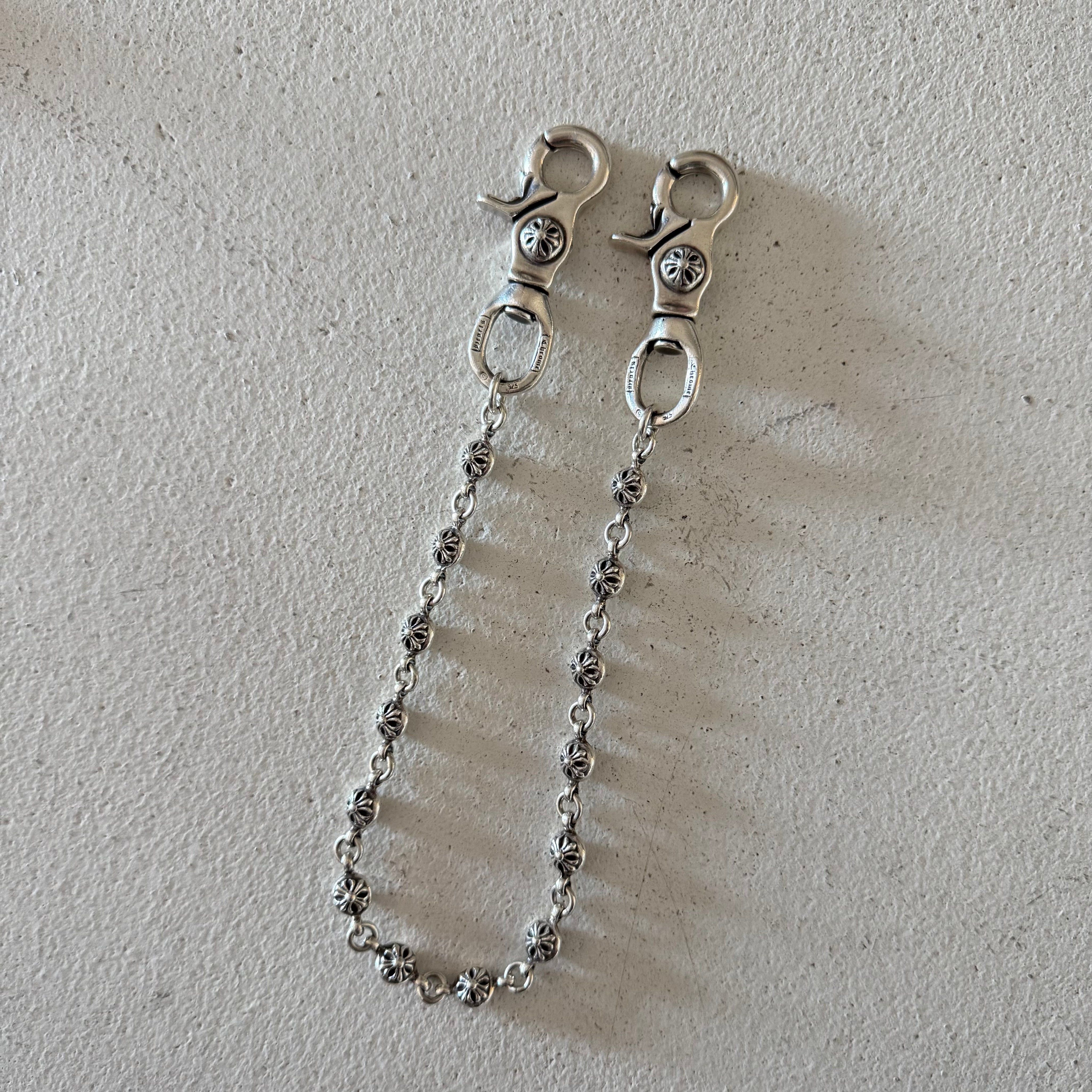 Chrome Hearts Cross Ball Wallet Chain