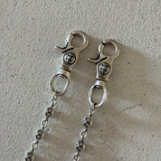 Chrome Hearts Cross Ball Wallet Chain