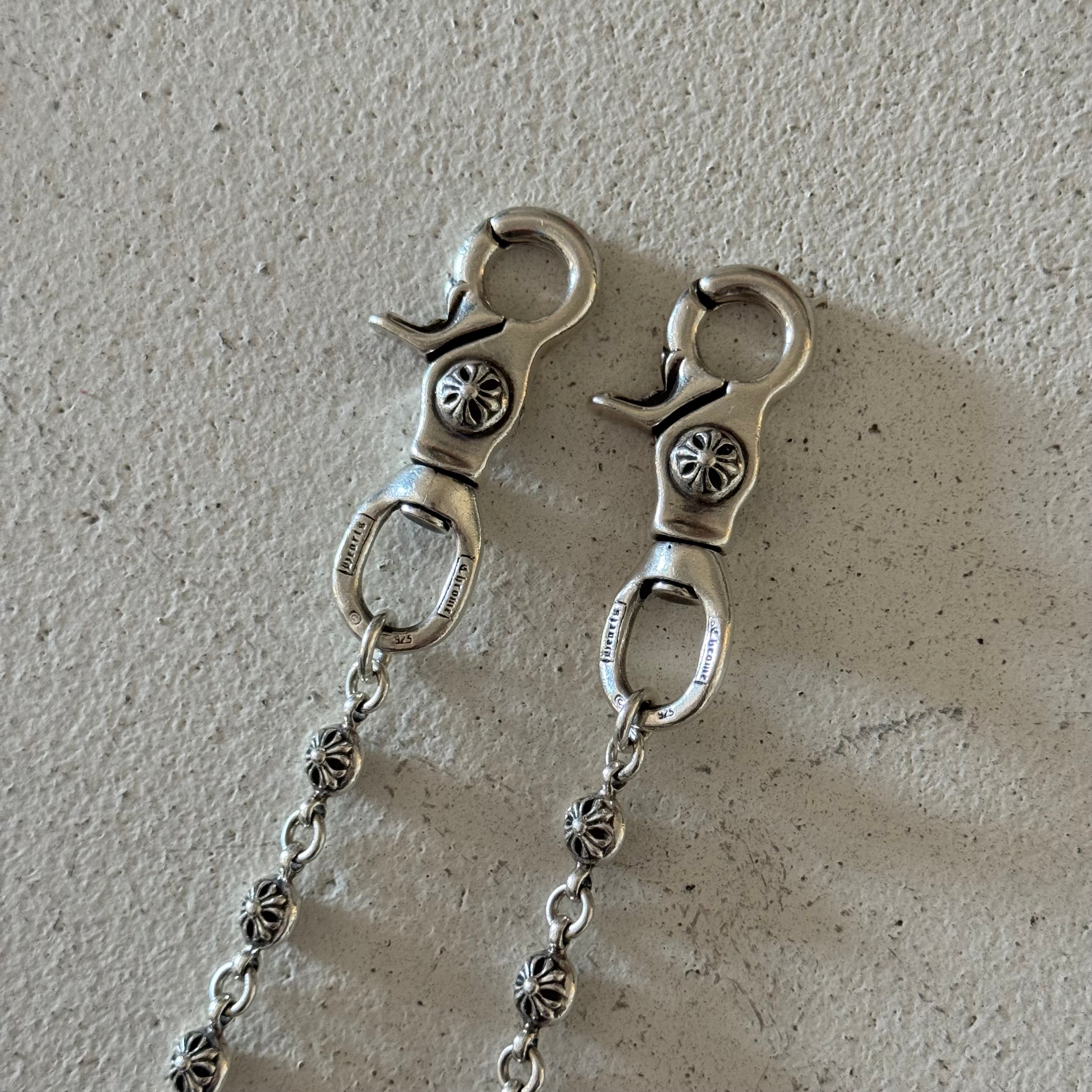 Chrome Hearts Cross Ball Wallet Chain