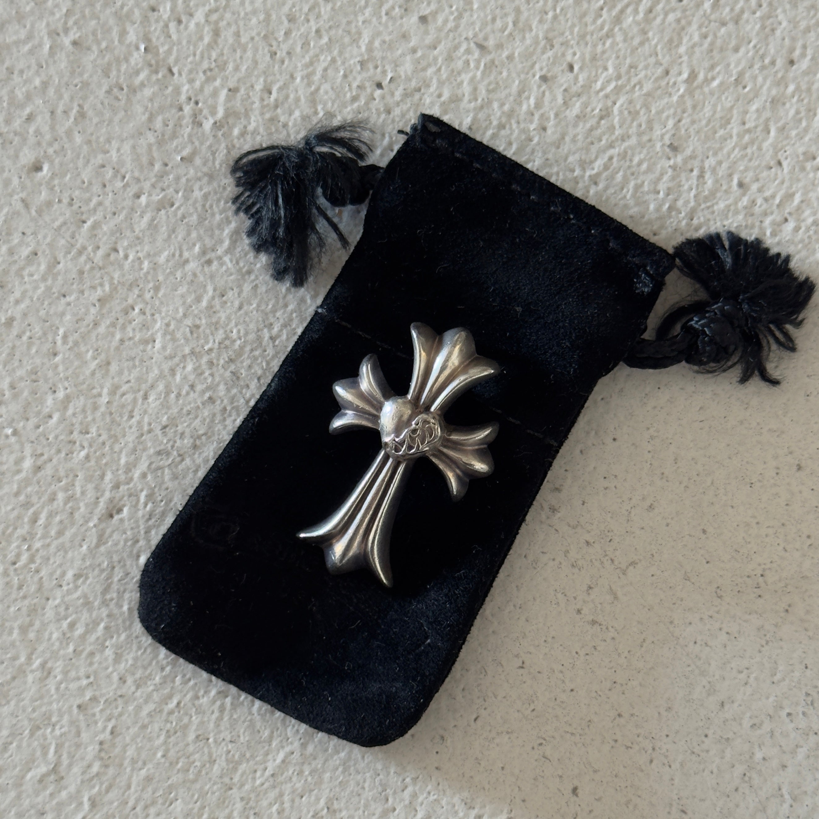 Chrome Hearts Cross Heart Pendant