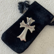 Chrome Hearts Cross Heart Pendant