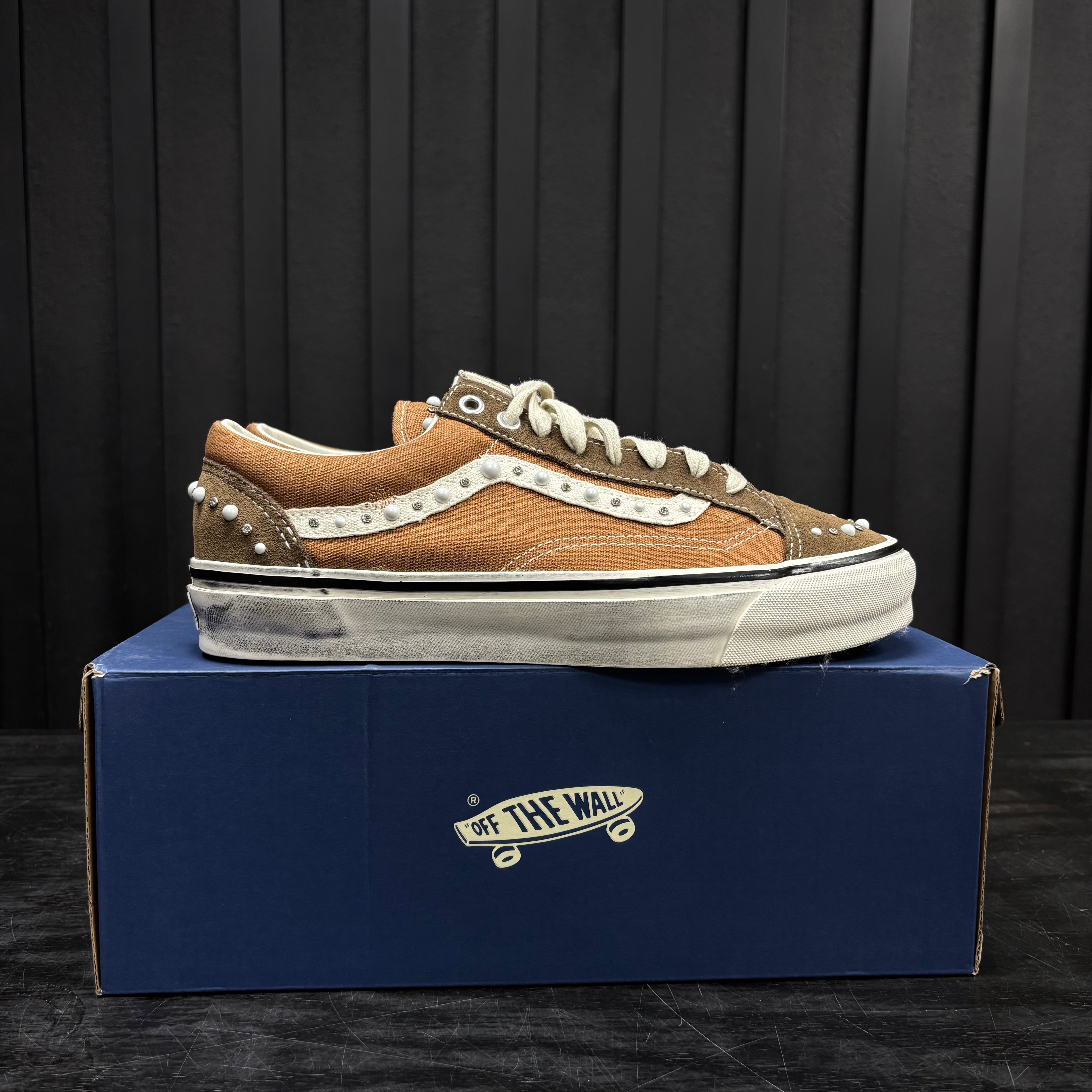 Vans LX Old Skool 36 Pearlized Pack Vintage Cocoa Brown - Used - 4726