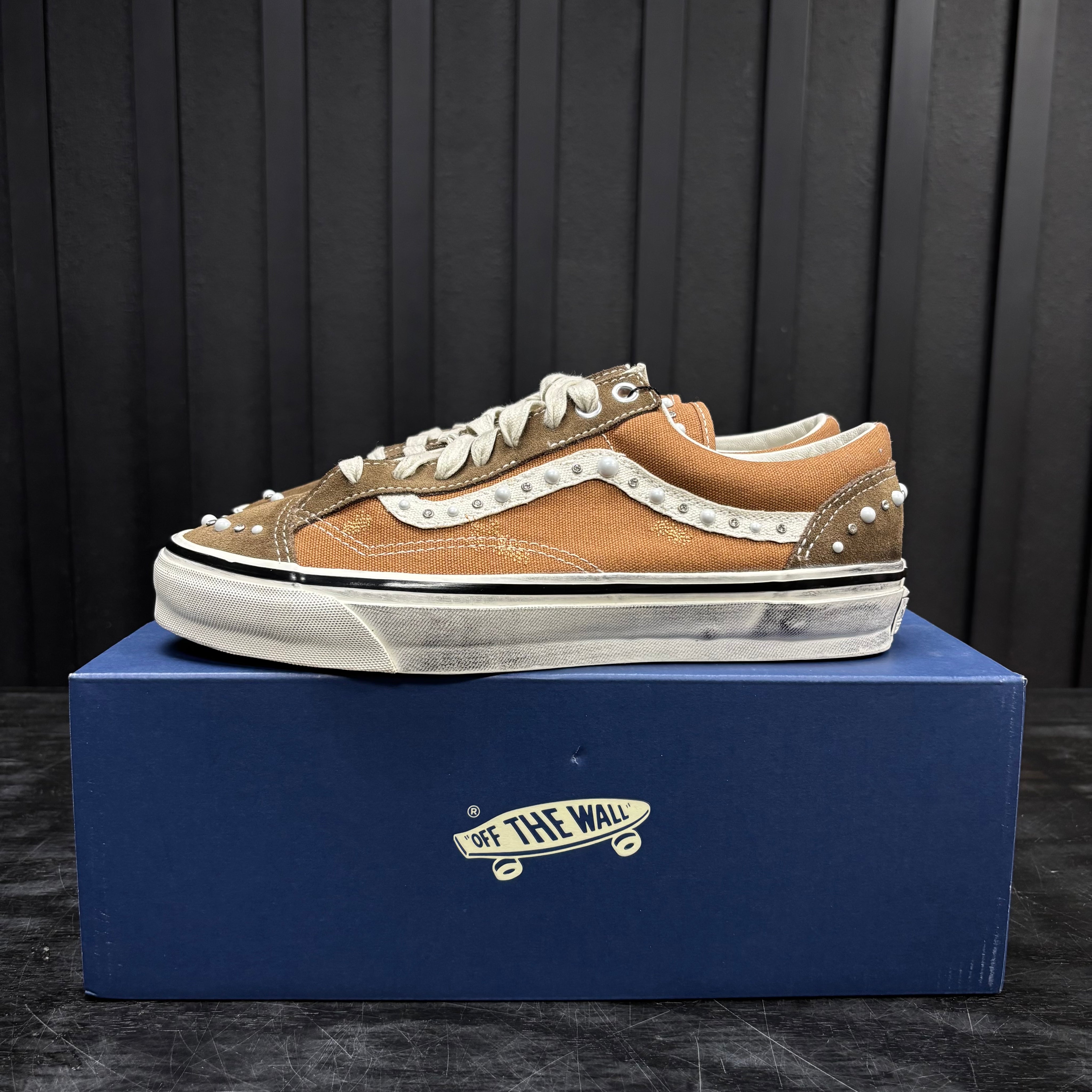 Vans LX Old Skool 36 Pearlized Pack Vintage Cocoa Brown - Used - 4726